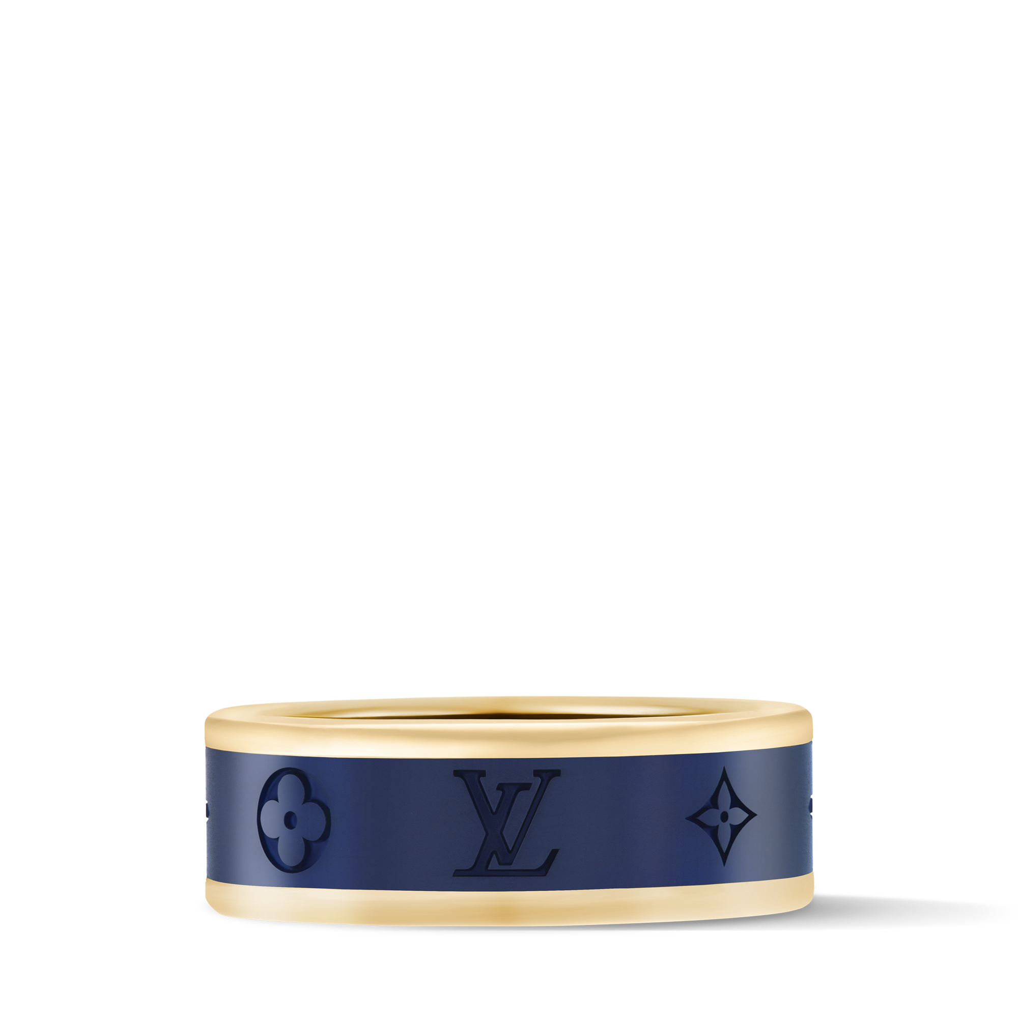 Les Gaston Vuitton Small Ring, Yellow Gold and Titanium  in จิวเวลรี่