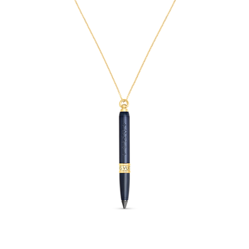 จี้ Les Gastons Vuitton Designer เยลโลว์โกลด์และไทเทเนียม in Les Extraordinaires's จิวเวลรี่ สร้อยคอและจี้ collections by Louis Vuitton (การย่อ/ขยายผลิตภัณฑ์)