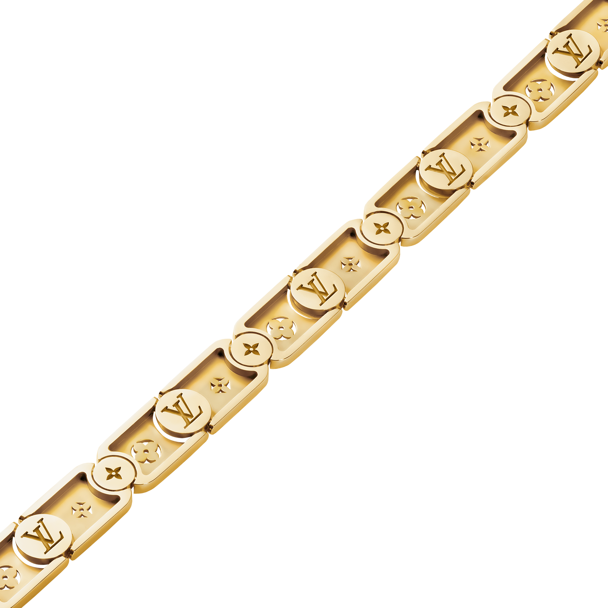 Les Gastons Vuitton Gourmette Bracelet, Yellow Gold  in จิวเวลรี่