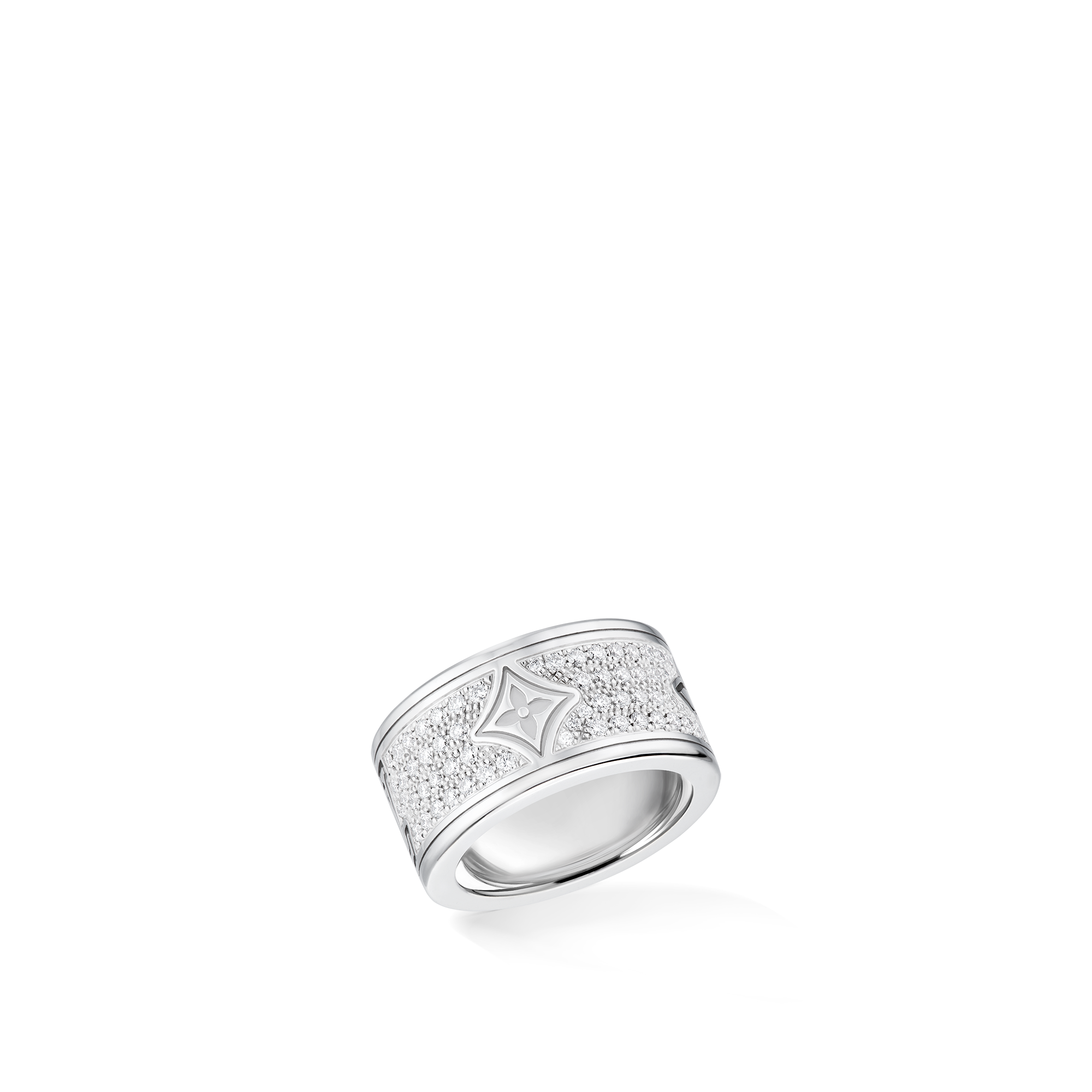 Les Gastons Vuitton Large Ring, White Gold and Diamonds  in จิวเวลรี่