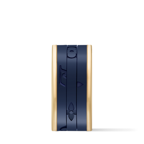 แหวน Les Gastons Vuitton Puzzle Ring เยลโลว์โกลด์และไทเทเนียม in จิวเวลรี่'s หมวดหมู่ แหวน collections by Louis Vuitton (การย่อ/ขยายผลิตภัณฑ์)