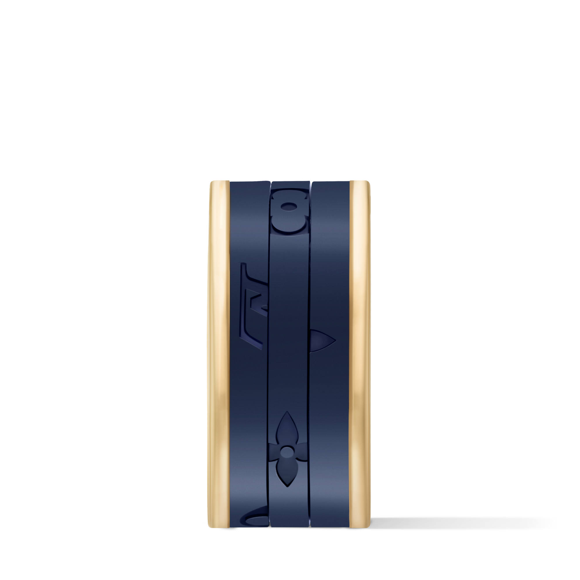 แหวน Les Gastons Vuitton Puzzle Ring เยลโลว์โกลด์และไทเทเนียม  in จิวเวลรี่