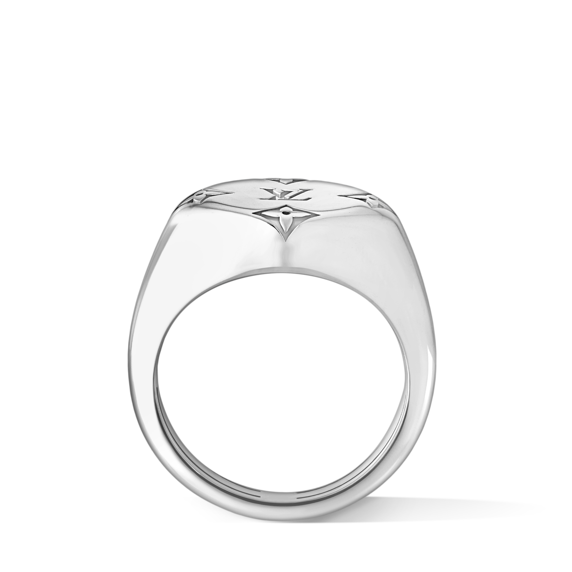 Les Gastons Vuitton Signet Ring, White Gold  in จิวเวลรี่
