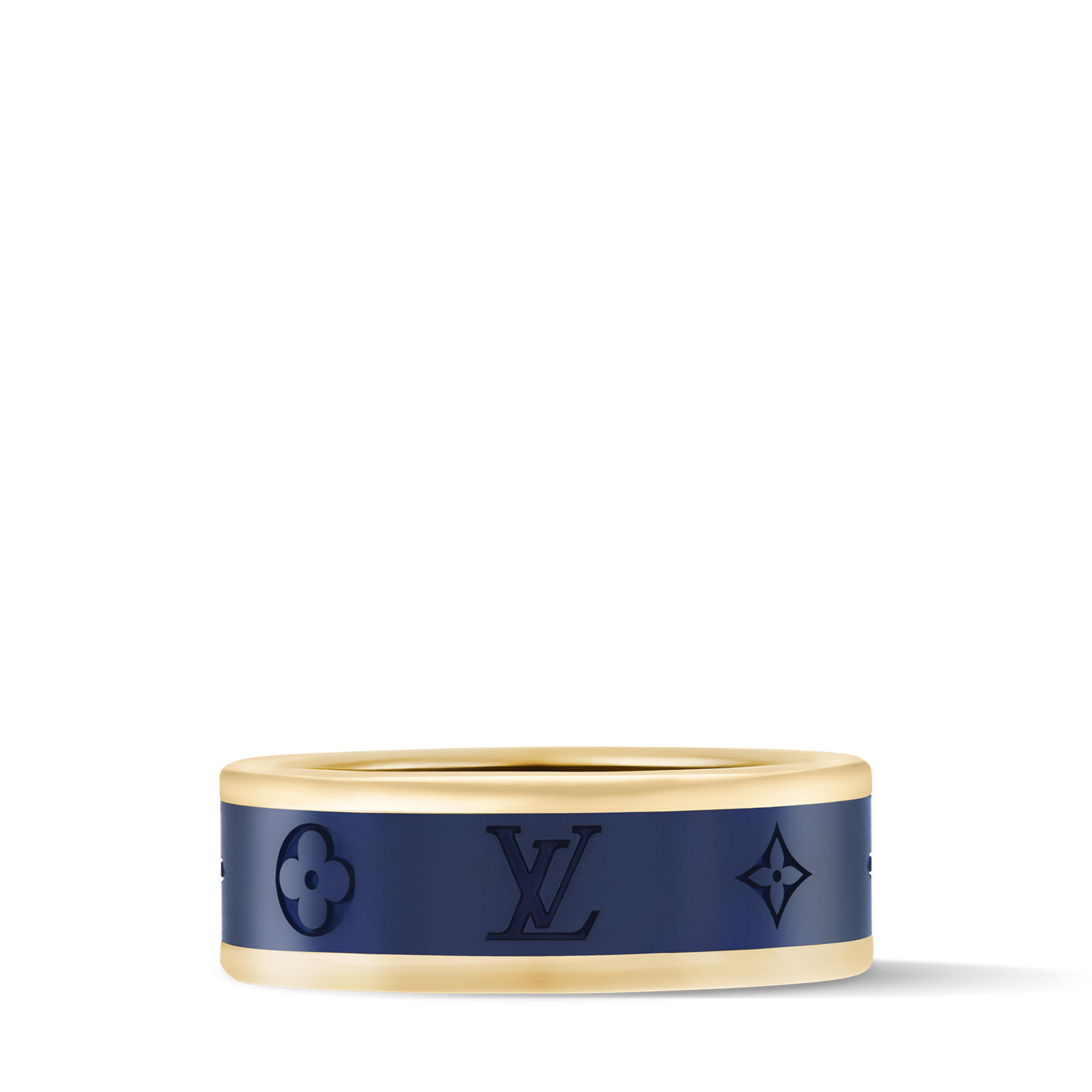 แหวนวงเล็ก Les Gastons Vuitton เยลโลว์โกลด์และไทเทเนียม  in จิวเวลรี่