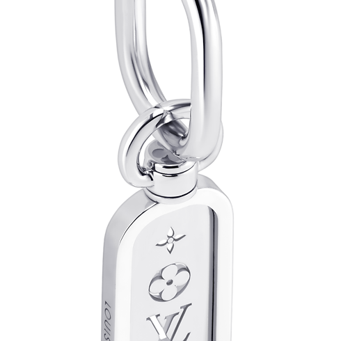 จี้ Les Gastons Vuitton Tag Single Hoop ไวท์โกลด์ in จิวเวลรี่'s คอลเล็คชั่น Les Gastons Vuitton collections by Louis Vuitton (การย่อ/ขยายผลิตภัณฑ์)