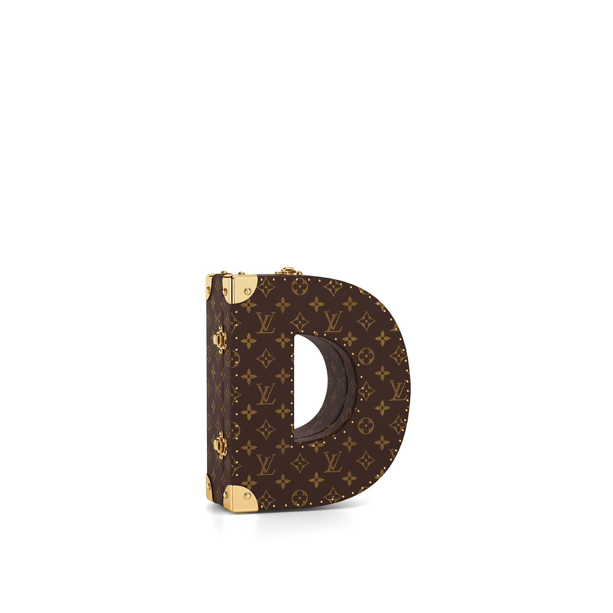 ทรังก์รุ่น Letter Trunk D Monogram in Les Extraordinaires