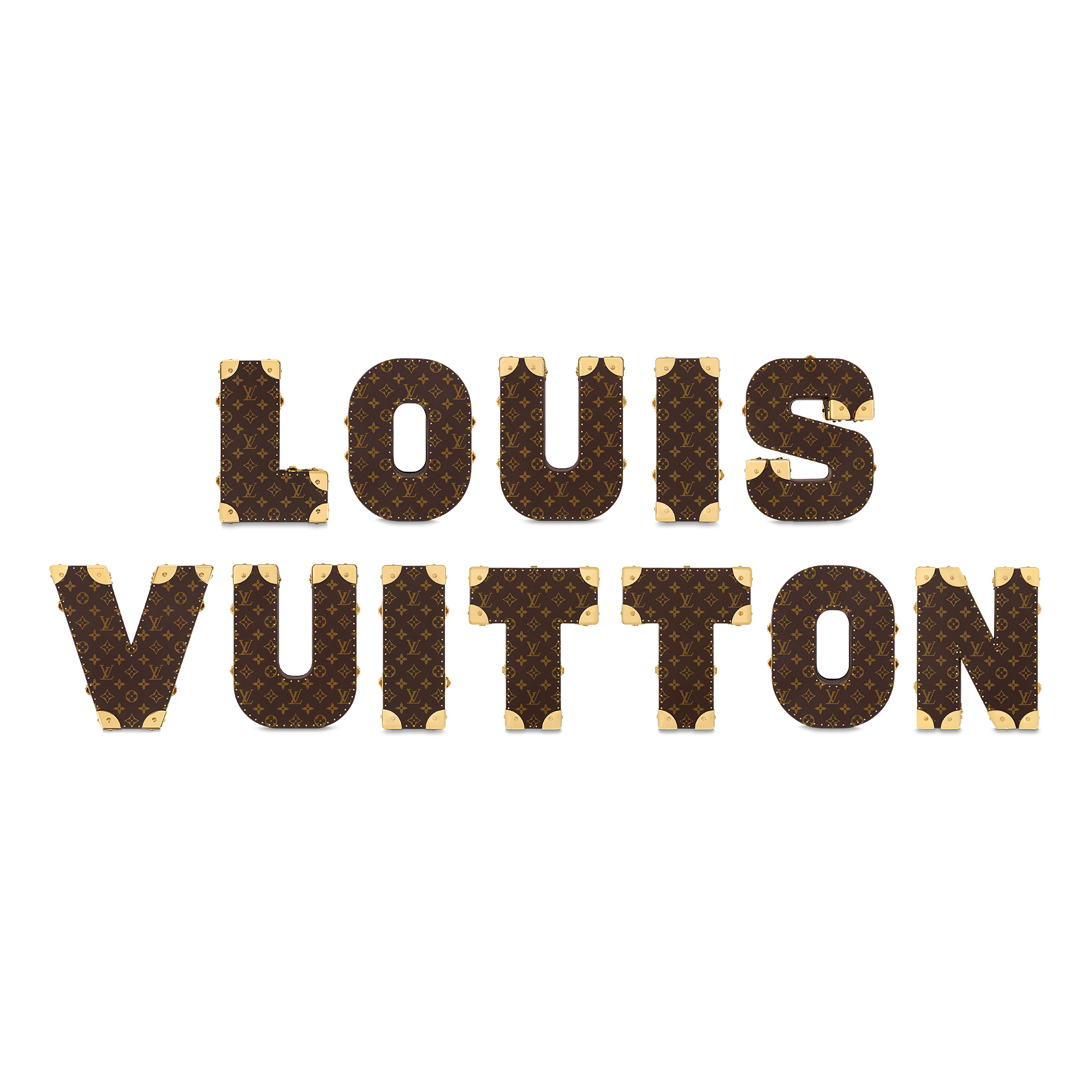 ทรังก์รุ่น Letter Trunk T Monogram in Les Extraordinaires