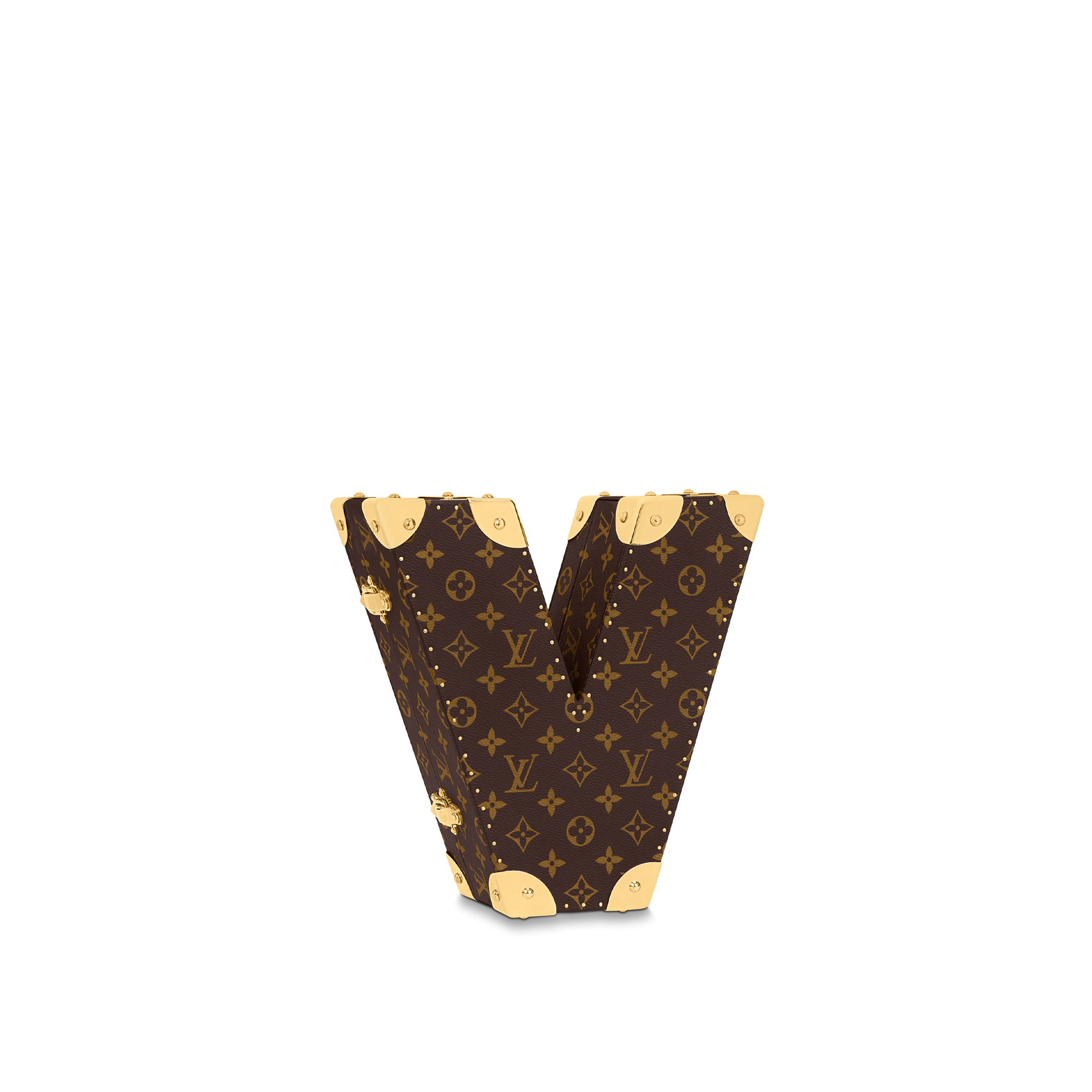 ทรังก์รุ่น Letter Trunk V Monogram in Les Extraordinaires