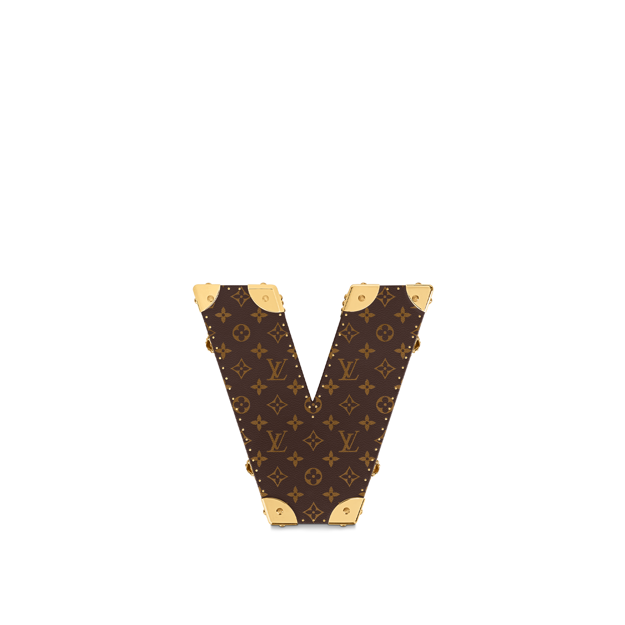 ทรังก์รุ่น Letter Trunk V Monogram in Les Extraordinaires