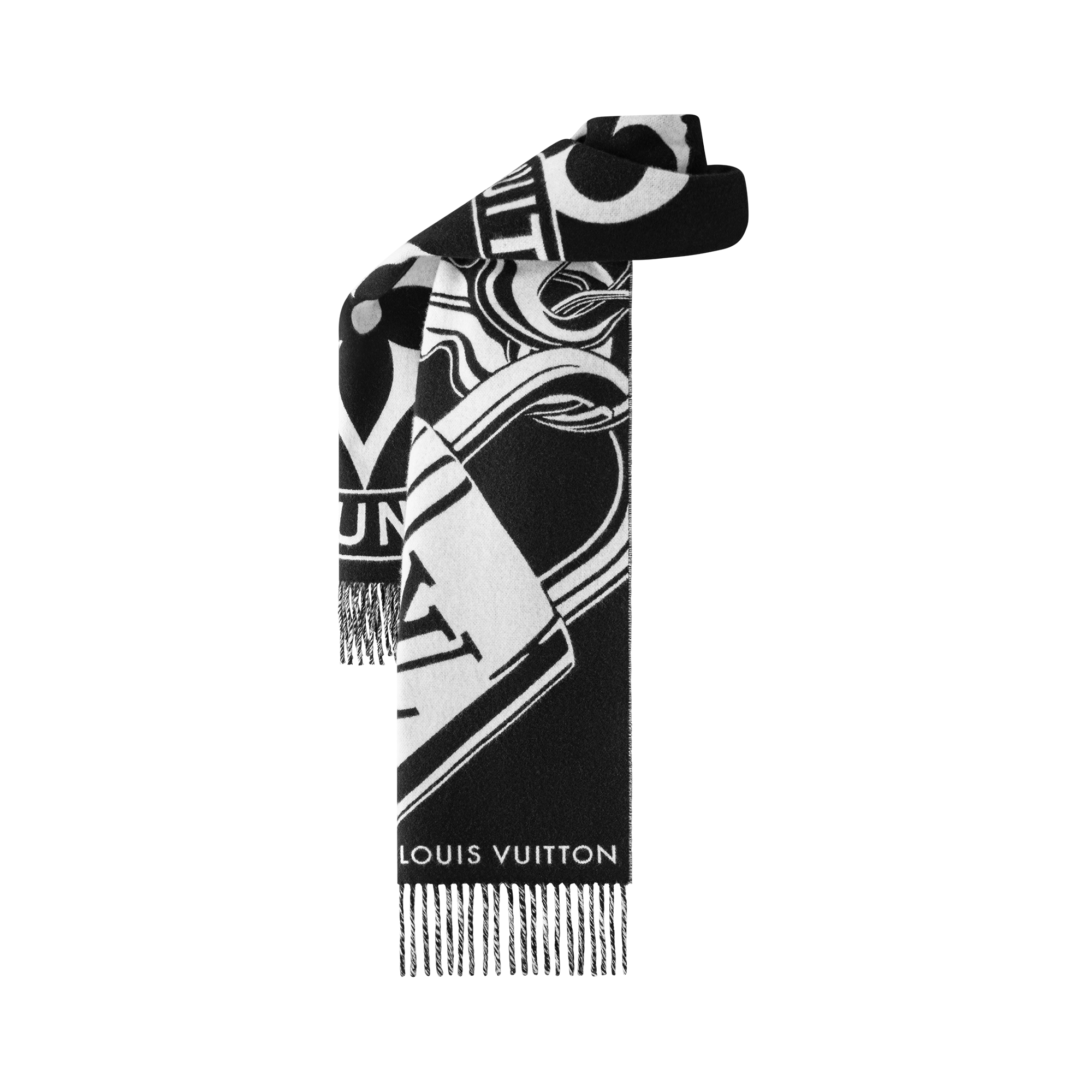 ผ้าพันคอรุ่น Lock And Keys . in ผู้หญิง