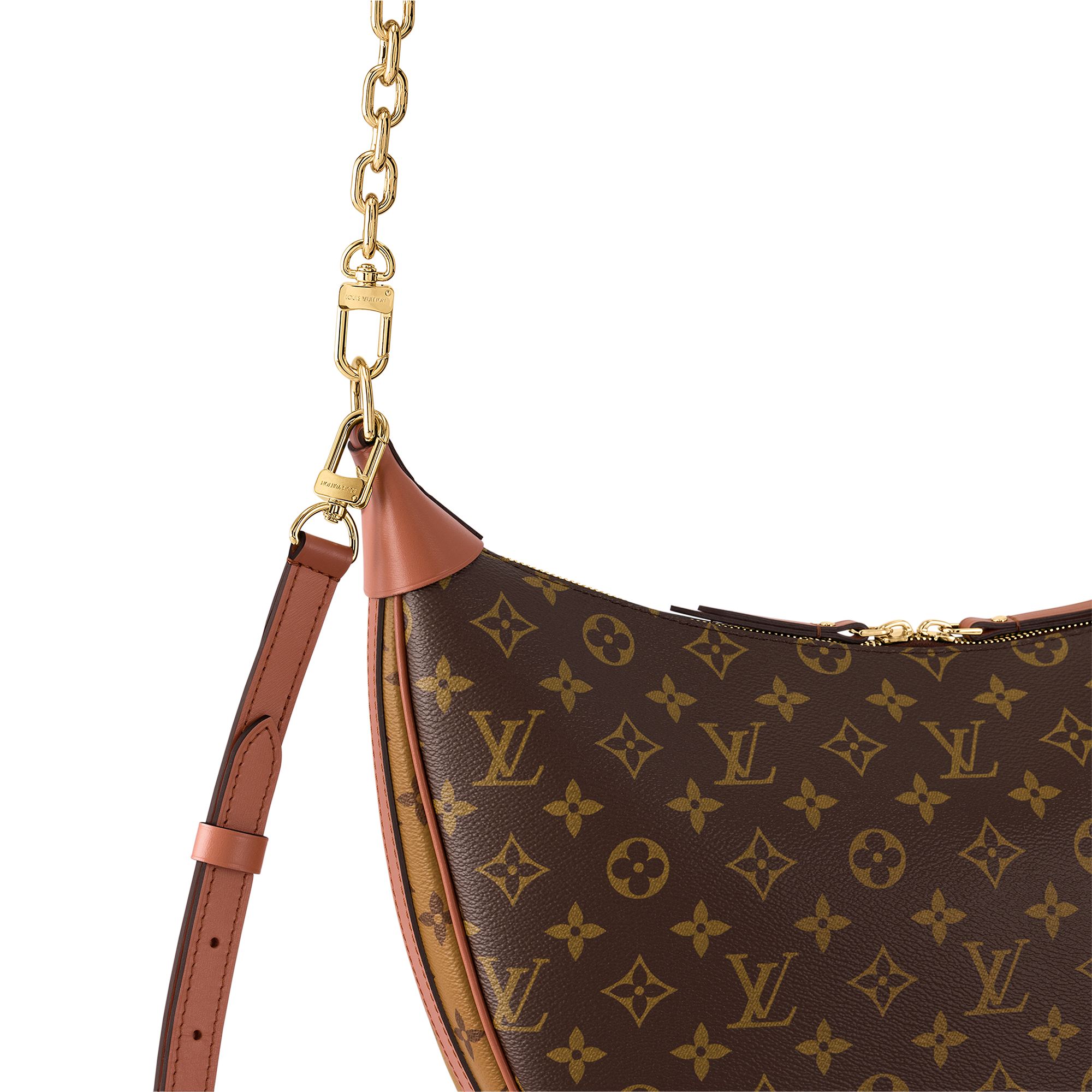 กระเป๋ารุ่น Loop Hobo Monogram แคนวาส in ผู้หญิง
