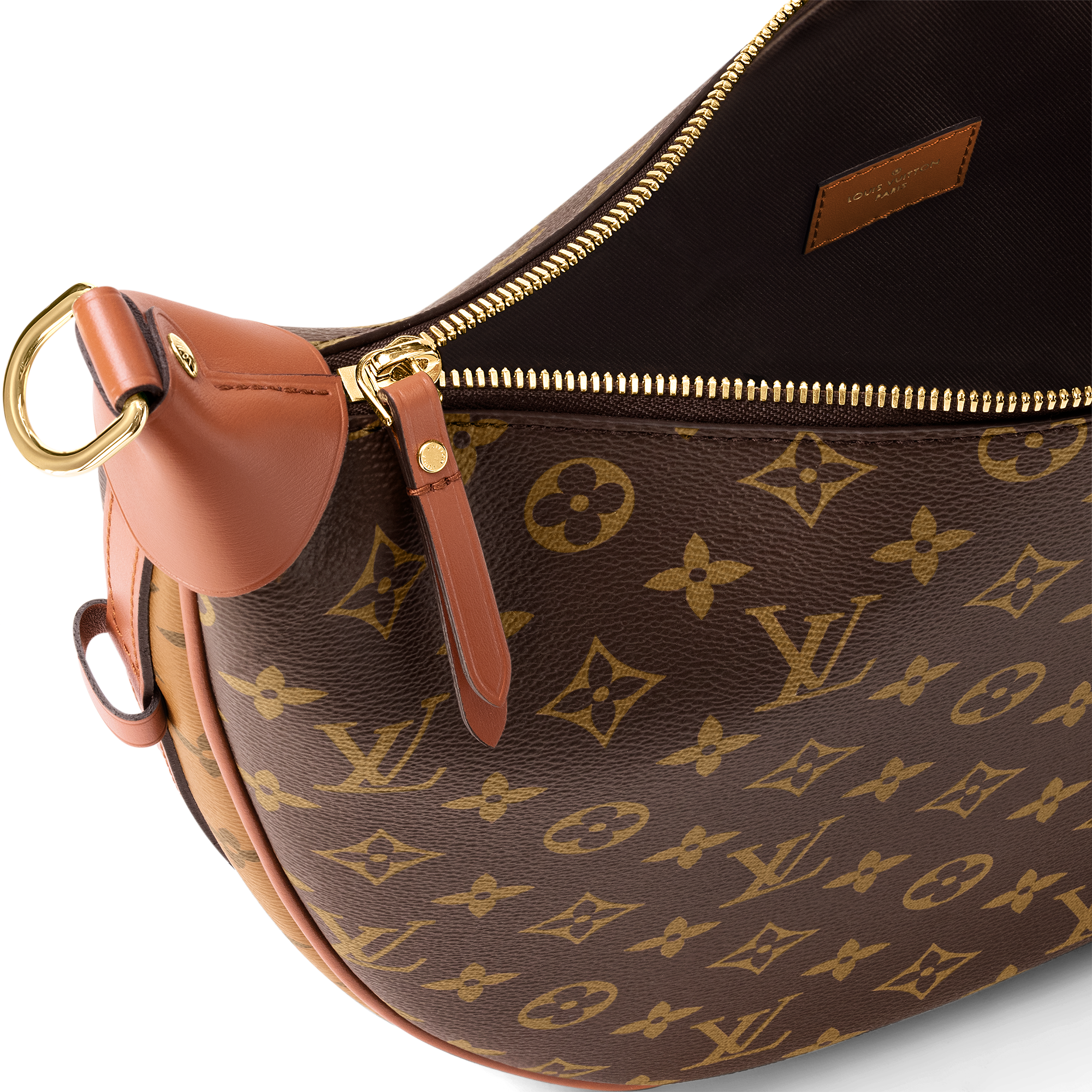 กระเป๋ารุ่น Loop Hobo Monogram แคนวาส in ผู้หญิง