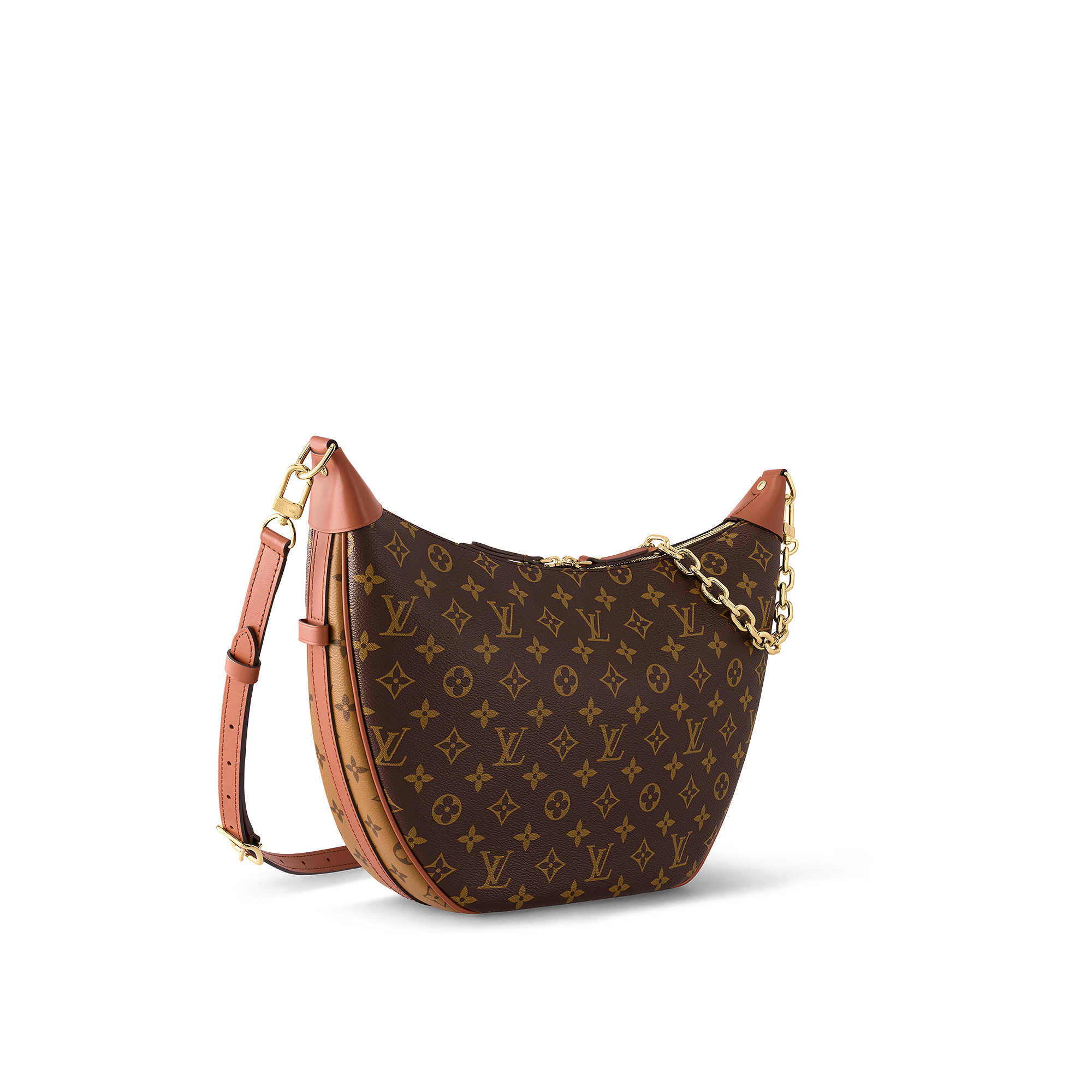 กระเป๋ารุ่น Loop Hobo Monogram แคนวาส in ผู้หญิง