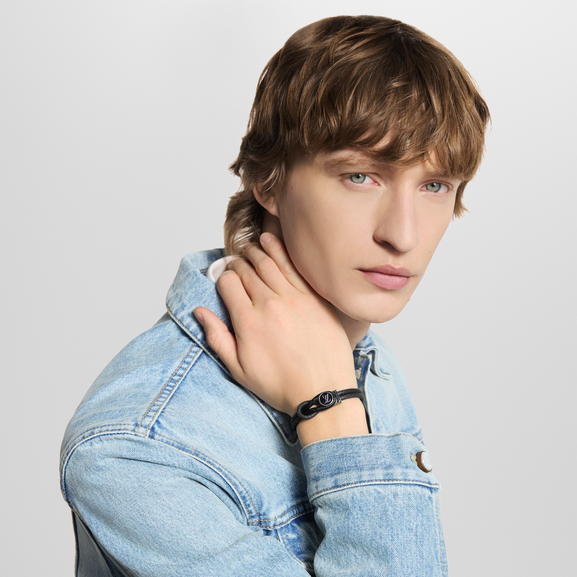 กำไลข้อมือ Loop It Monogram Eclipse in ผู้ชาย