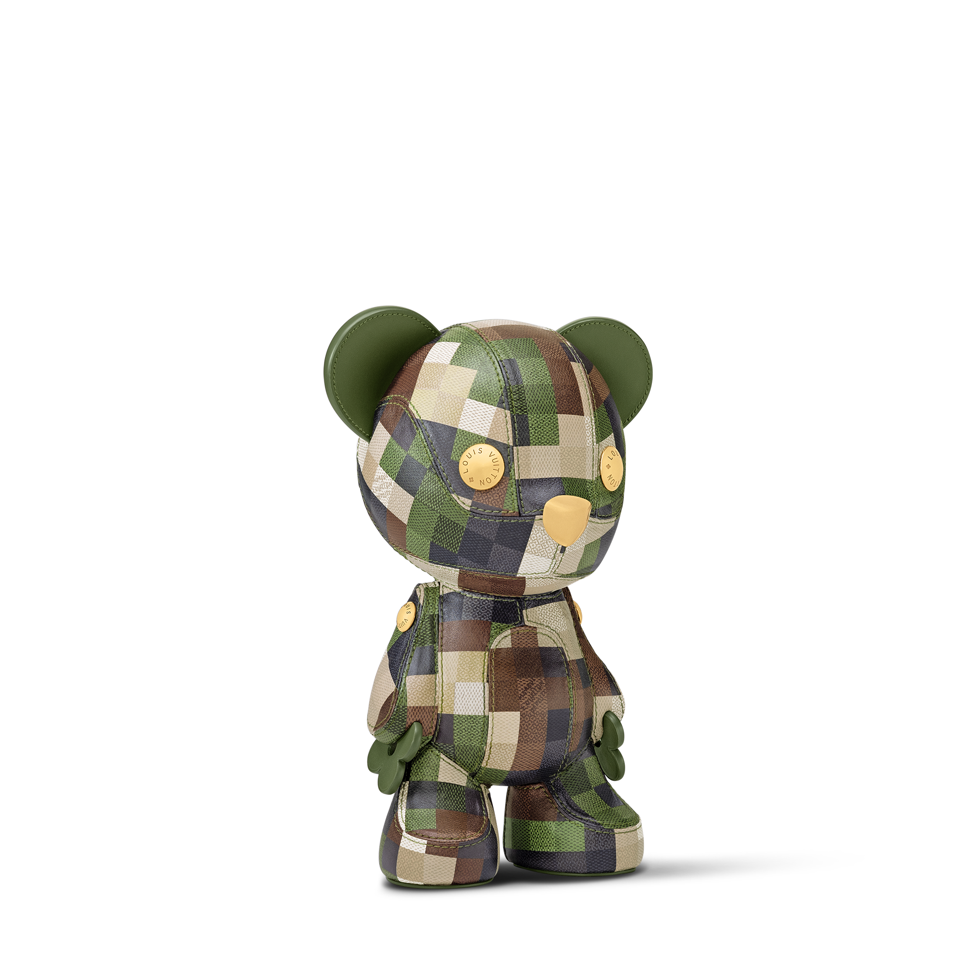 ตุ๊กตา Louis Collectible Damoflage Nylon in ทรังก์ การเดินทาง และ บ้าน