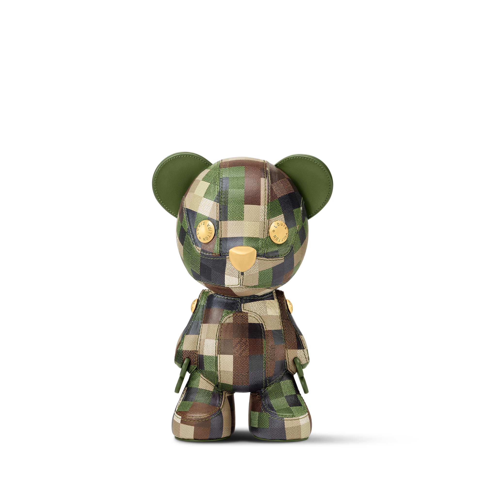 ตุ๊กตา Louis Collectible Damoflage Nylon in ทรังก์ การเดินทาง และ บ้าน