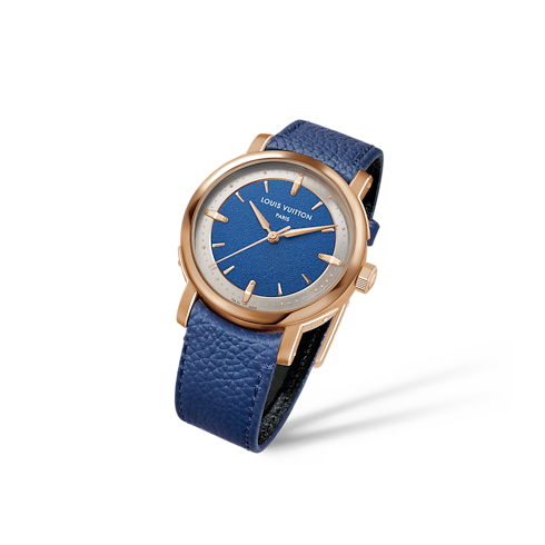 นาฬิการุ่น Louis Vuitton Escale ระบบอัตโนมัติ 39 มม. พิงค์โกลด์ in นาฬิกา's นาฬิกาข้อมือแบรนด์หรู } collections by Louis Vuitton (การย่อ/ขยายผลิตภัณฑ์)