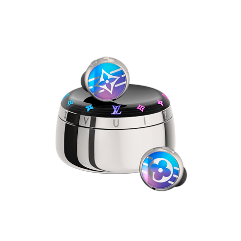 หูฟังรุ่น Louis Vuitton Horizon Light Up ไล่เฉดสีฟ้า-ม่วง in ทรังก์ การเดินทาง และ บ้าน's อุปกรณ์ไฮเทคและแอคเซสเซอรี่ เสียง,นาฬิกา และ แอคเซสเซอรี่ collections by Louis Vuitton (การย่อ/ขยายผลิตภัณฑ์)