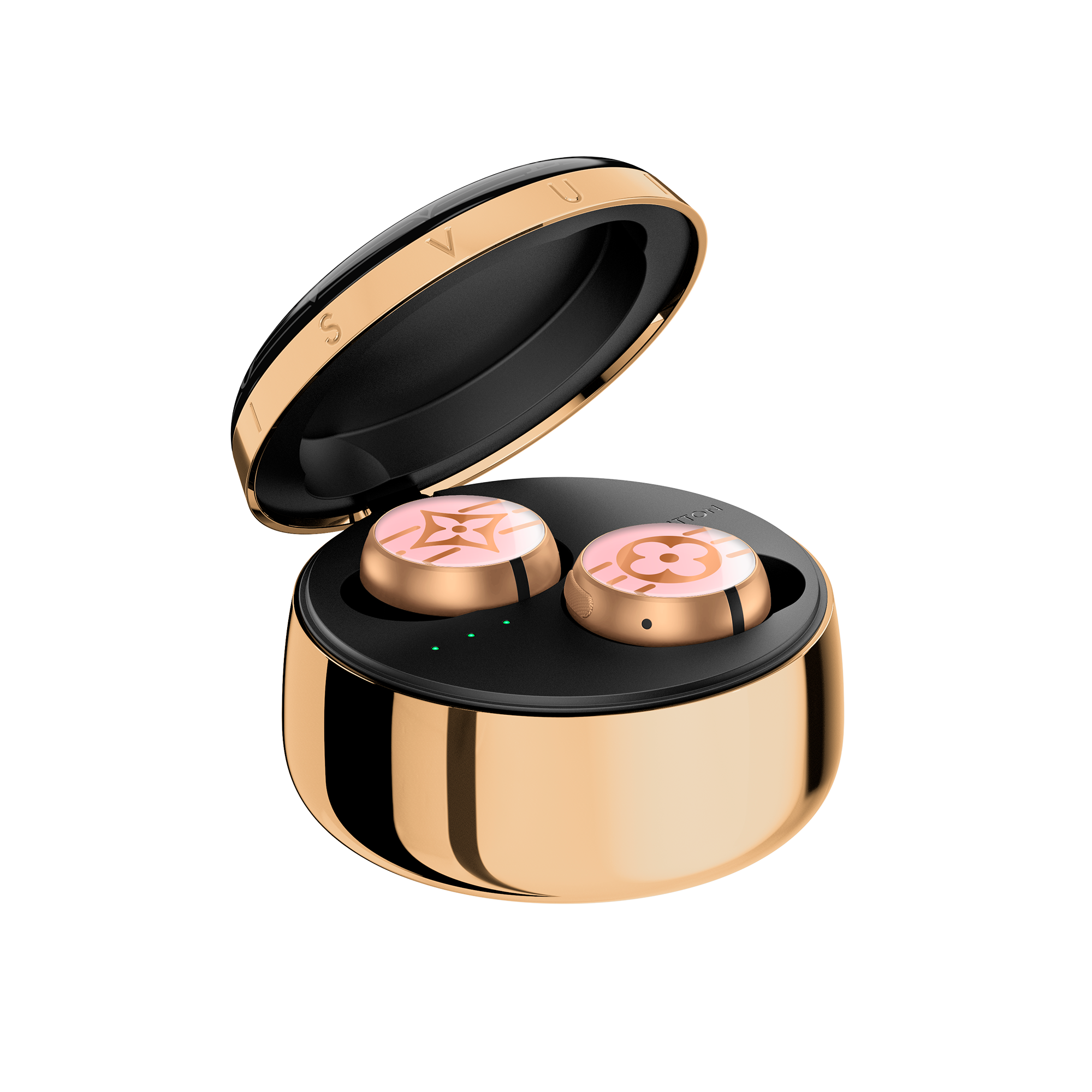 หูฟังรุ่น Louis Vuitton Horizon Light Up สีชมพู  in ทรังก์ การเดินทาง และ บ้าน