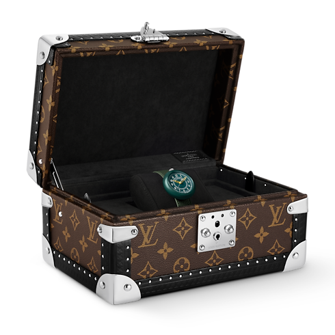 นาฬิการุ่น Louis Vuitton Monterey ระบบอัตโนมัติ 37 มม. เซรามิกและโลหะ in นาฬิกา's คอลเลกชันทั้งหมด } collections by Louis Vuitton (การย่อ/ขยายผลิตภัณฑ์)