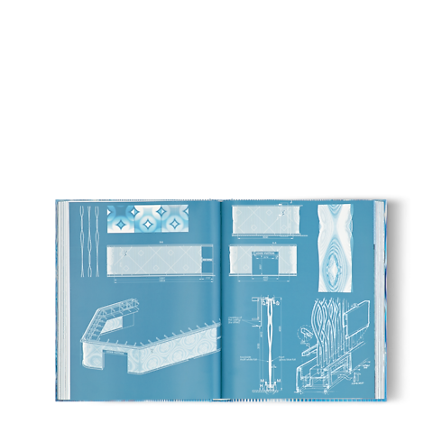 หนังสือ Louis Vuitton Skin: Architecture of Luxury โซล in ทรังก์ การเดินทาง และ บ้าน's หนังสือและเครื่องเขียน หนังสือปกแข็ง collections by Louis Vuitton (การย่อ/ขยายผลิตภัณฑ์)