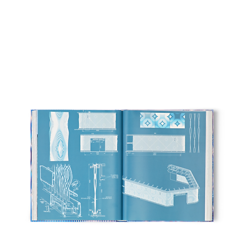 หนังสือ Louis Vuitton Skin: Architecture of Luxury โตเกียว in ทรังก์ การเดินทาง และ บ้าน's หนังสือและเครื่องเขียน หนังสือปกแข็ง collections by Louis Vuitton (การย่อ/ขยายผลิตภัณฑ์)