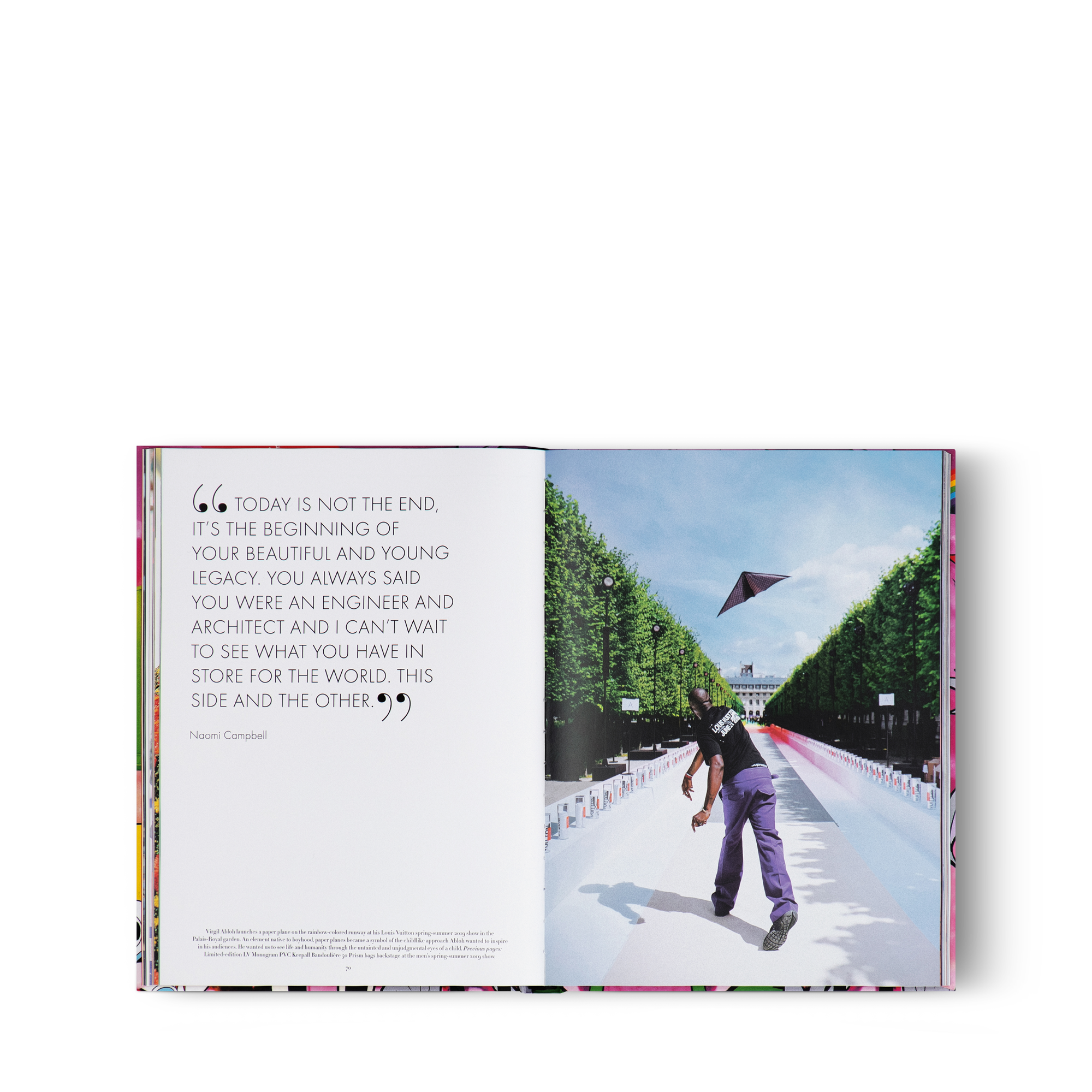 หนังสือ Louis Vuitton Virgil Abloh  in ทรังก์ การเดินทาง และ บ้าน