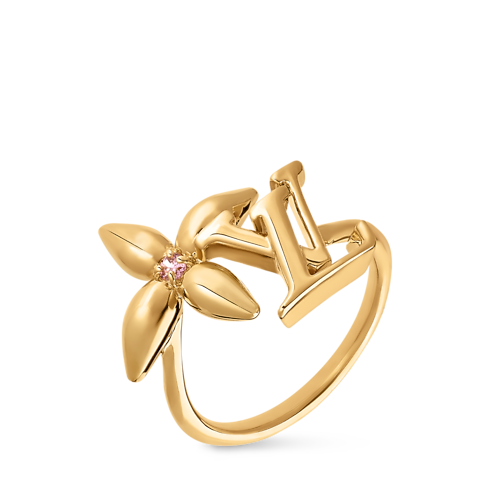 แหวน Louisette Signature . in ผู้หญิง's แฟชั่นจิวเวลรี่ เครื่องประดับสำหรับผู้หญิง collections by Louis Vuitton (การย่อ/ขยายผลิตภัณฑ์)