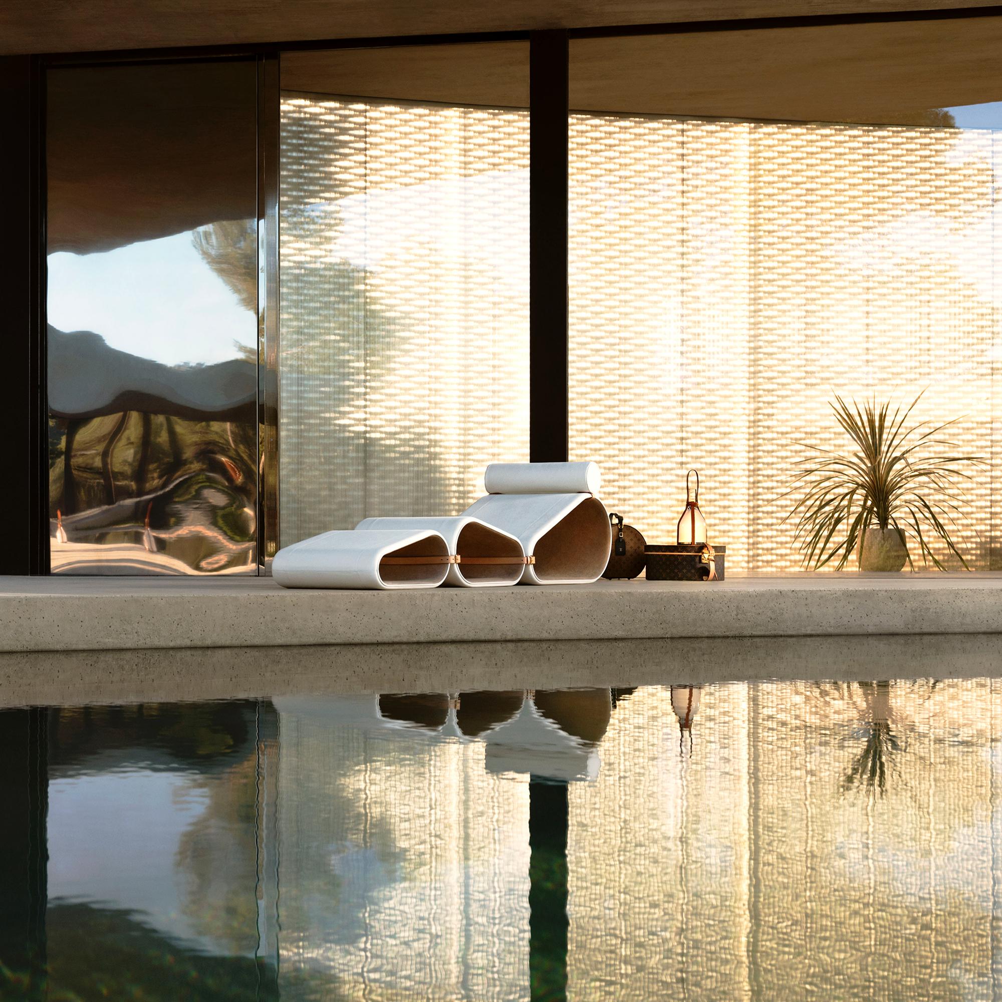 Lounge Chair by Marcel Wanders  in ทรังก์ การเดินทาง และ บ้าน
