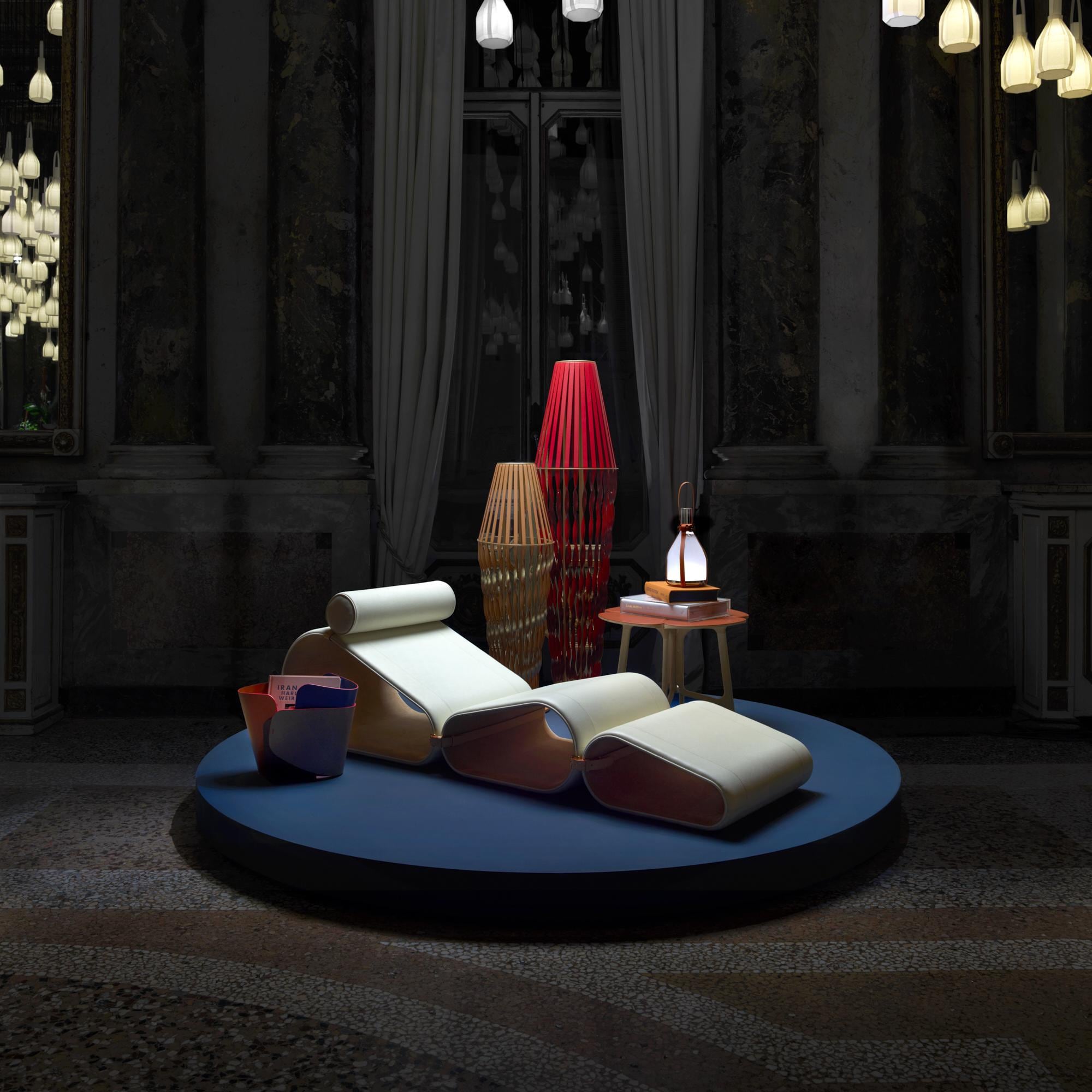 Lounge Chair by Marcel Wanders  in ทรังก์ การเดินทาง และ บ้าน