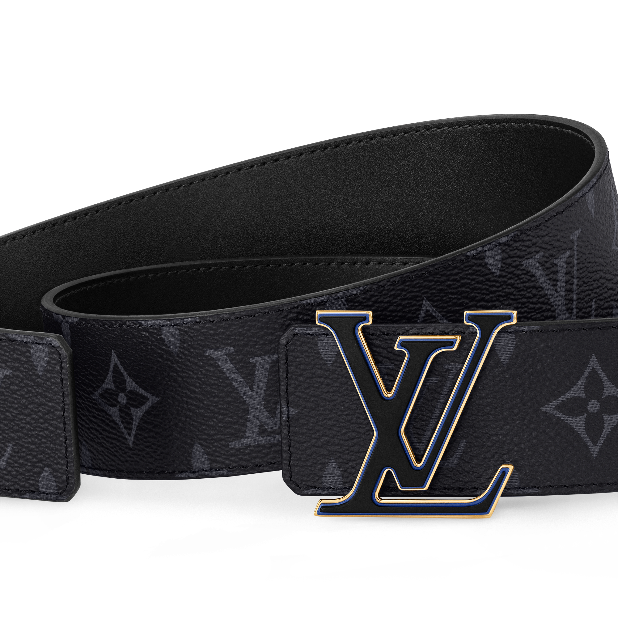 เข็มขัดรุ่น LV 3 Steps ขนาด 40 มม. ใส่ได้ทั้งสองด้าน  in ผู้ชาย