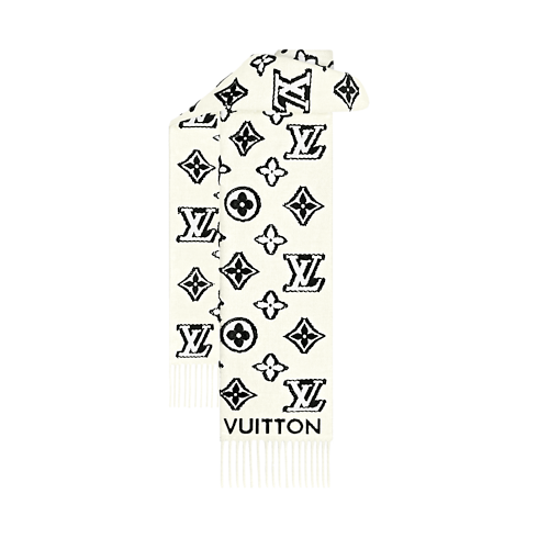 ผ้าพันคอรุ่น LV 3D . in ผู้หญิง's แอคเซสเซอรี่ ผ้าพันคอสำหรับผู้หญิง collections by Louis Vuitton (การย่อ/ขยายผลิตภัณฑ์)