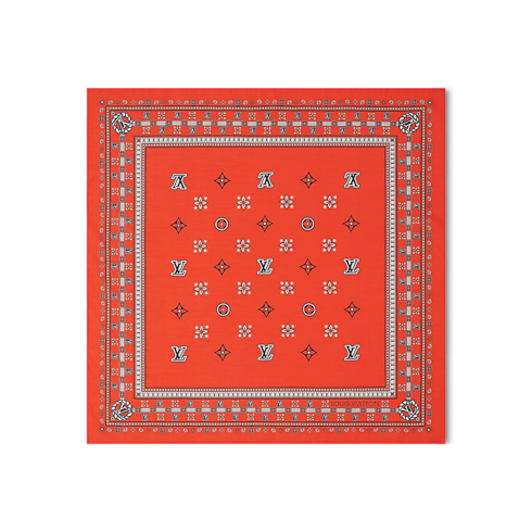 ผ้า Square รุ่น LV Bandana 55 . in ผู้หญิง's แอคเซสเซอรี่ ผ้าโพกหัวสำหรับผู้หญิง collections by Louis Vuitton (การย่อ/ขยายผลิตภัณฑ์)