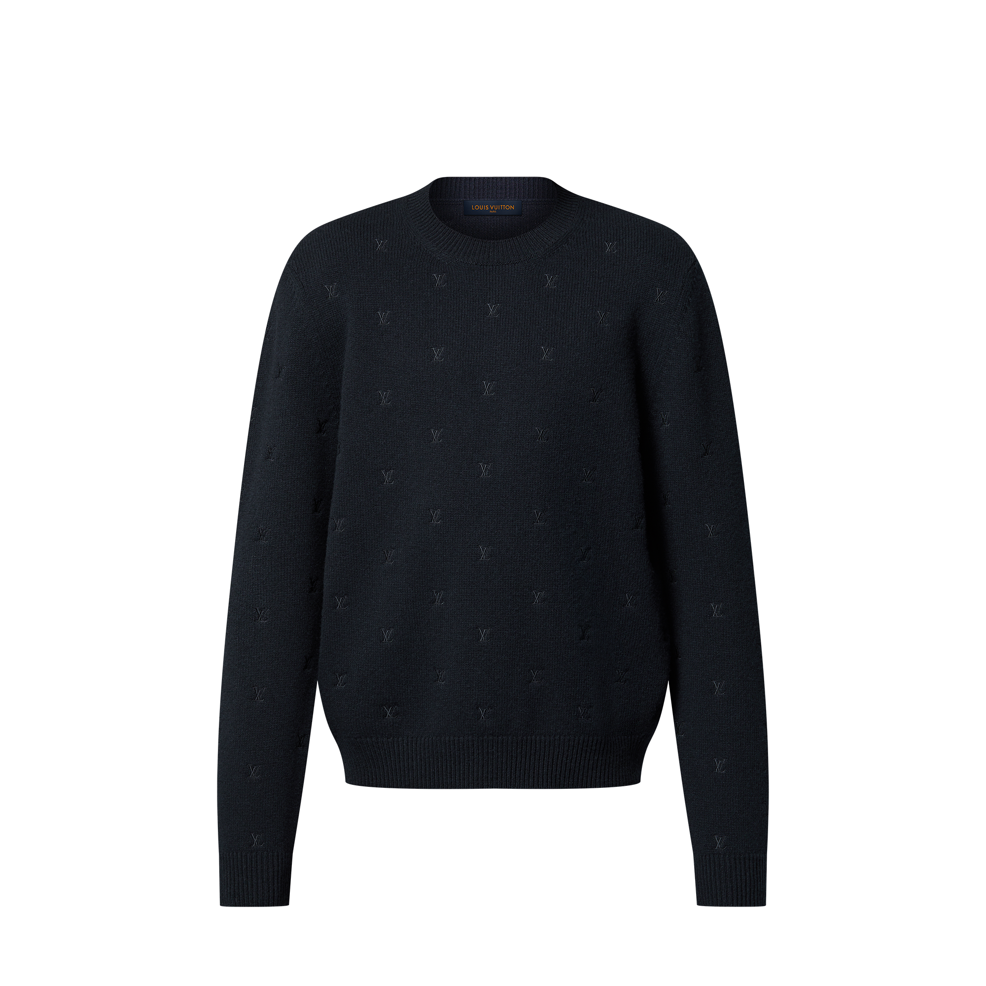 เสื้อคอกลมปักลาย LV Blason ทั้งตัว  in ผู้ชาย