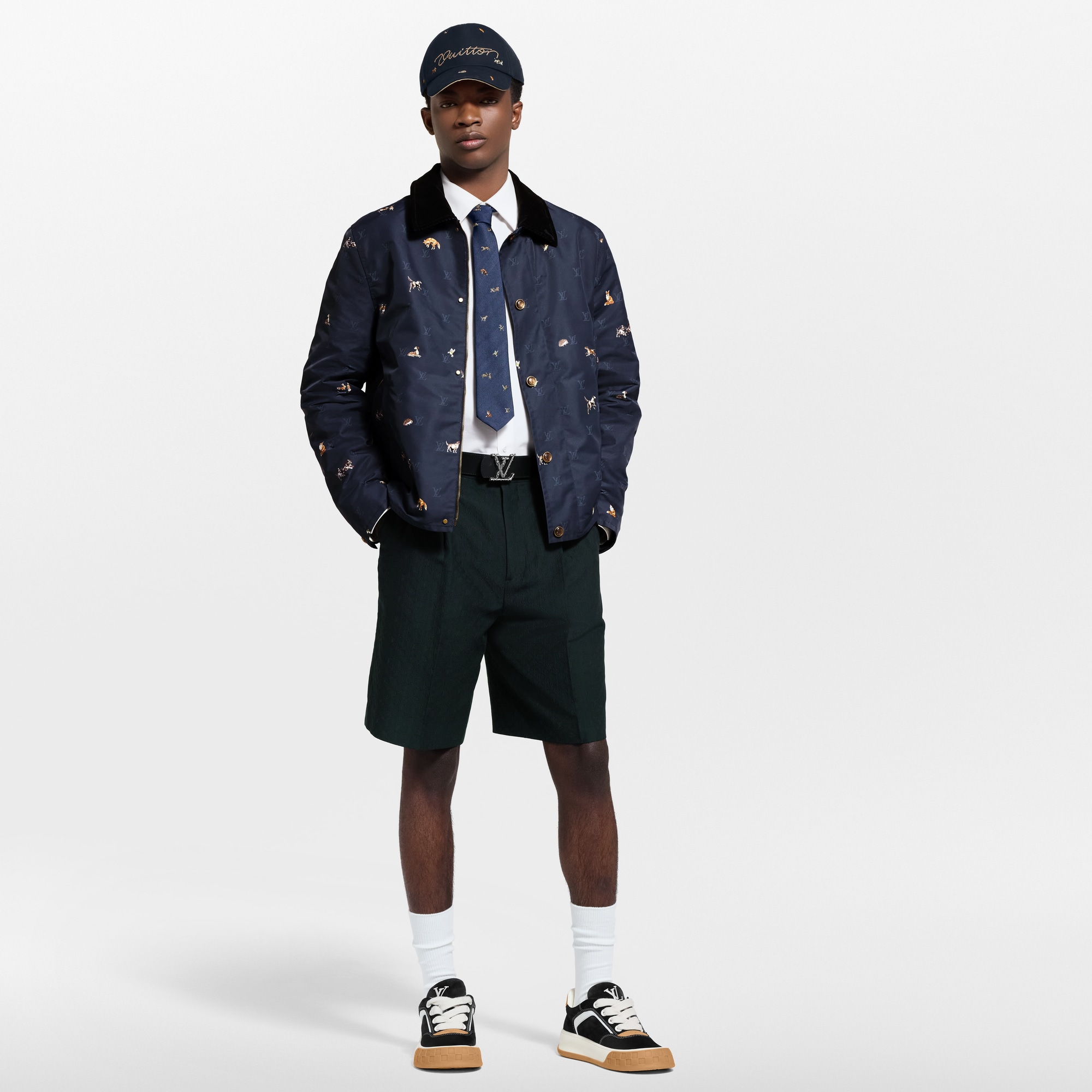 LV Blason Padded Jacket  in ผู้ชาย