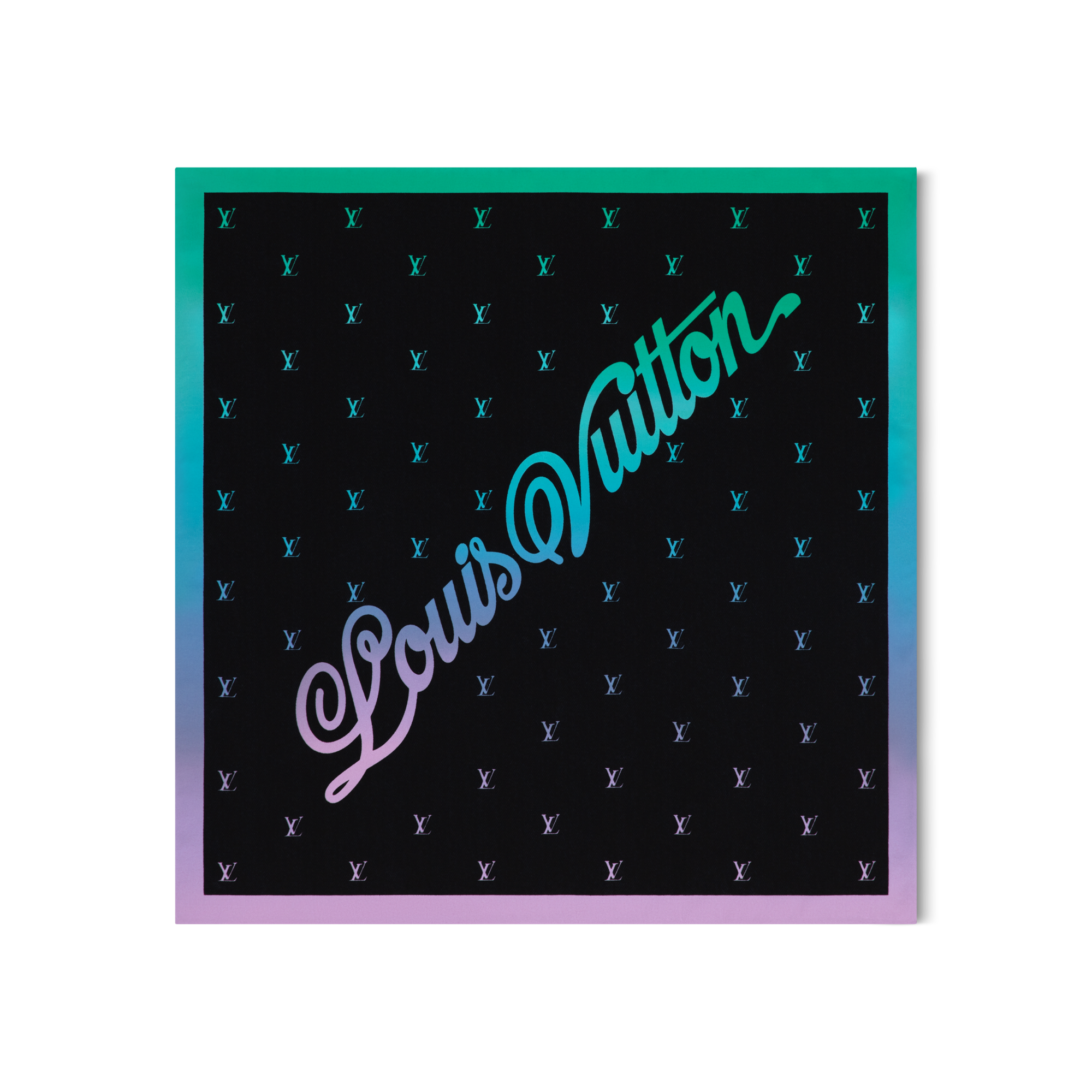 ผ้า Bandana รุ่น LV Blason Shading . in ผู้ชาย