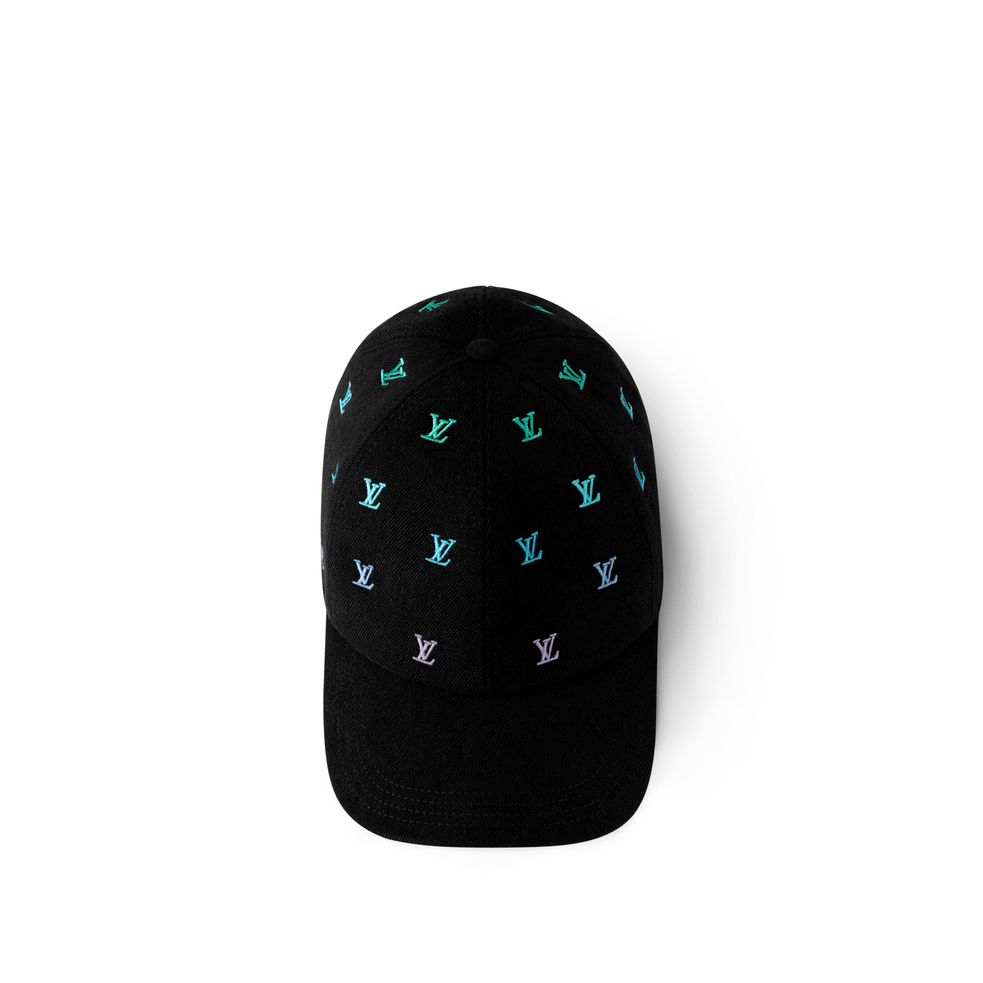 หมวกแก๊ปรุ่น LV Blason Shading Denim . in ผู้ชาย