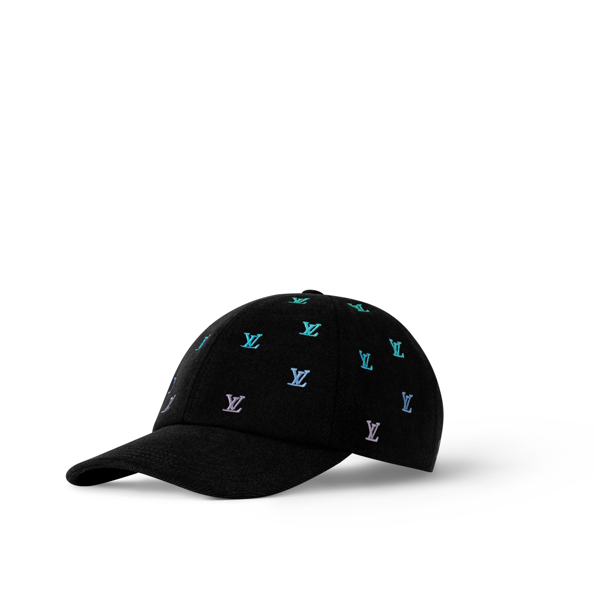 หมวกแก๊ปรุ่น LV Blason Shading Denim . in ผู้ชาย