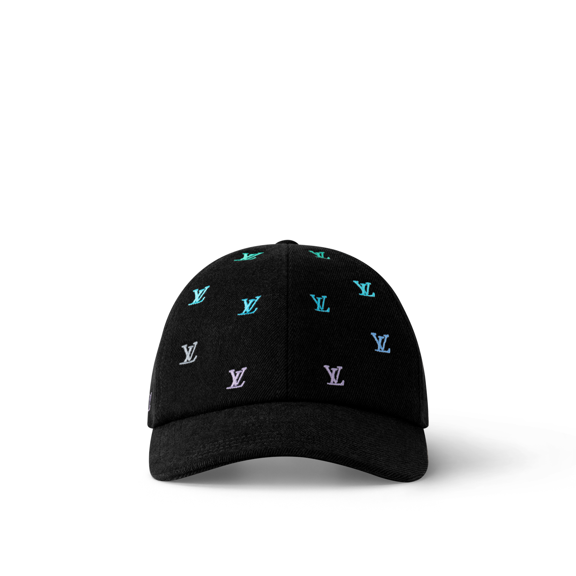 หมวกแก๊ปรุ่น LV Blason Shading Denim . in ผู้ชาย