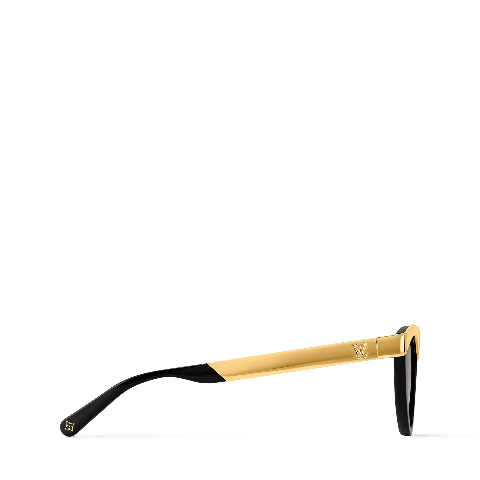 แว่นตากันแดดทรงแคทอายรุ่น LV Blend . in ผู้หญิง