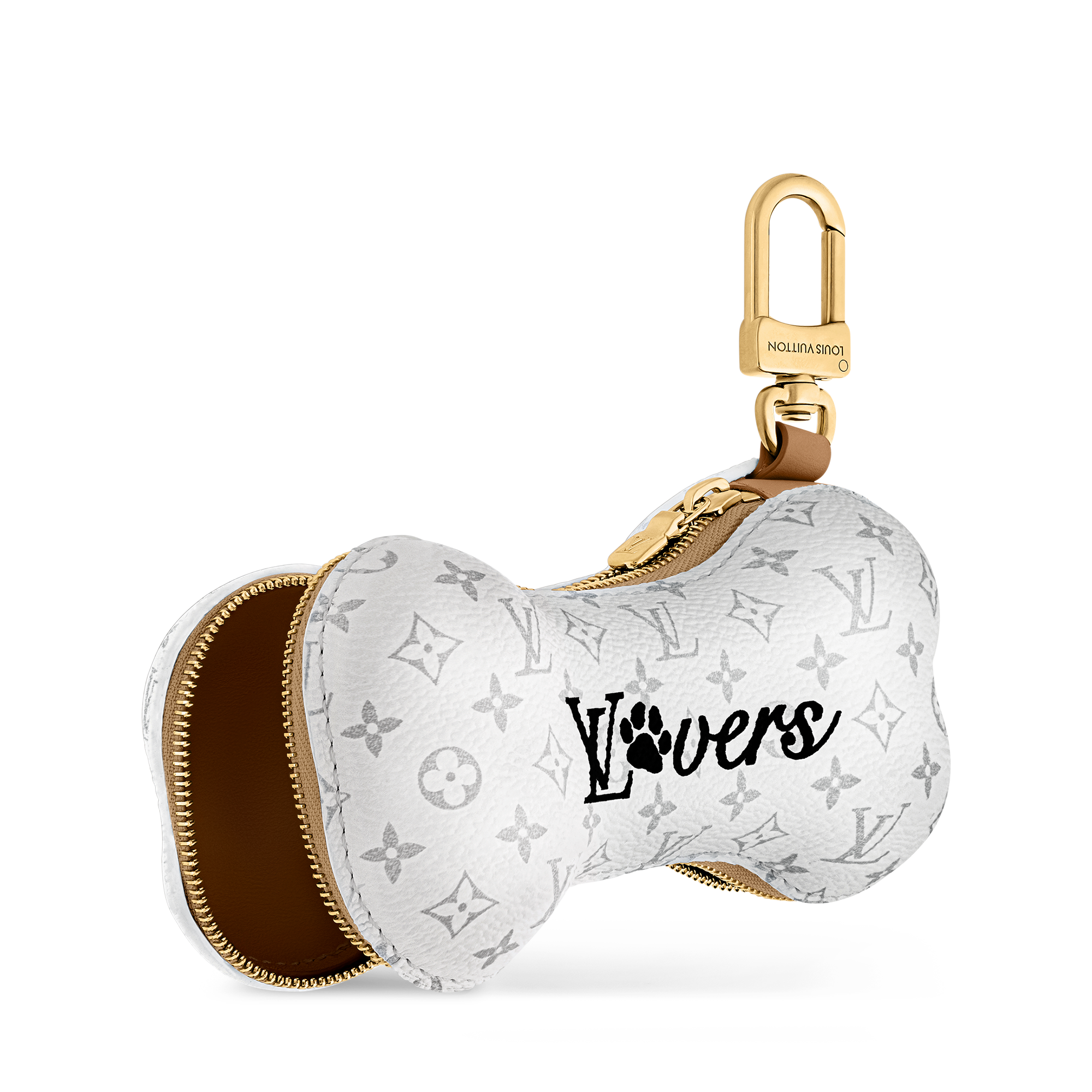 ชาร์มห้อยกระเป๋าและพวงกุญแจรุ่น LV Bone . in ผู้ชาย