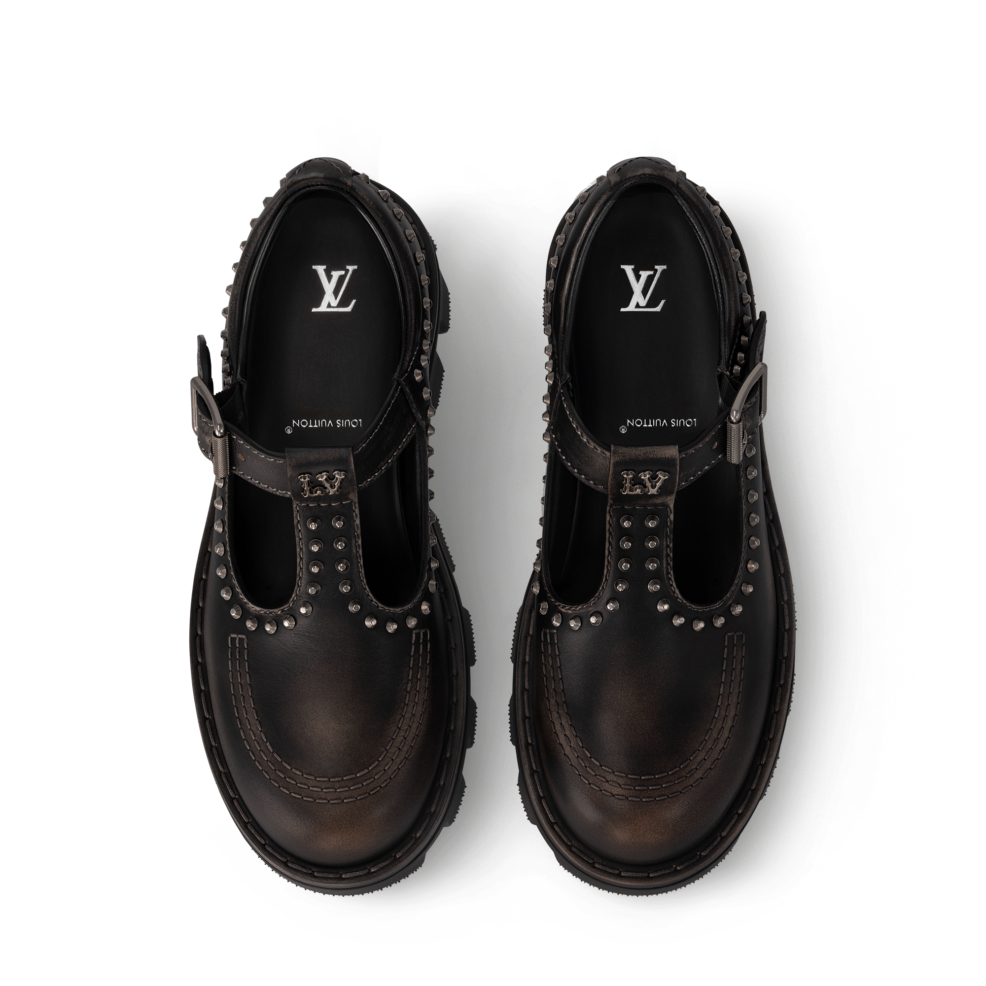 รองเท้าแมรี่เจนรุ่น LV Checker  in ผู้ชาย