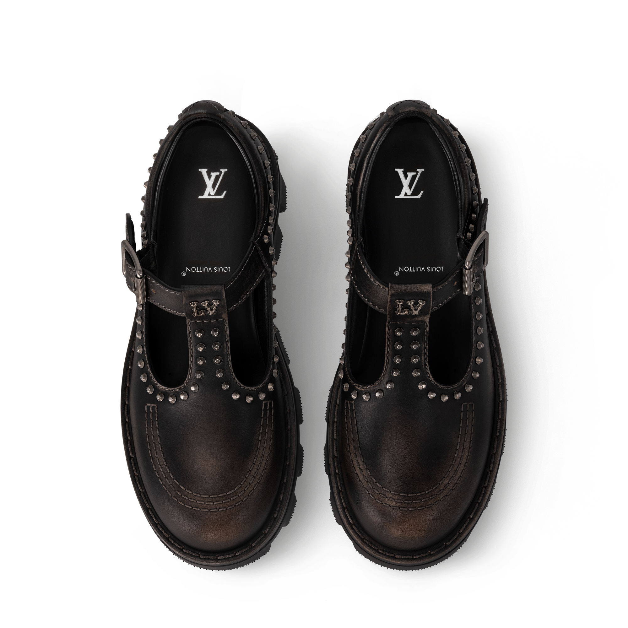 รองเท้าแมรี่เจนรุ่น LV Checker  in ผู้ชาย