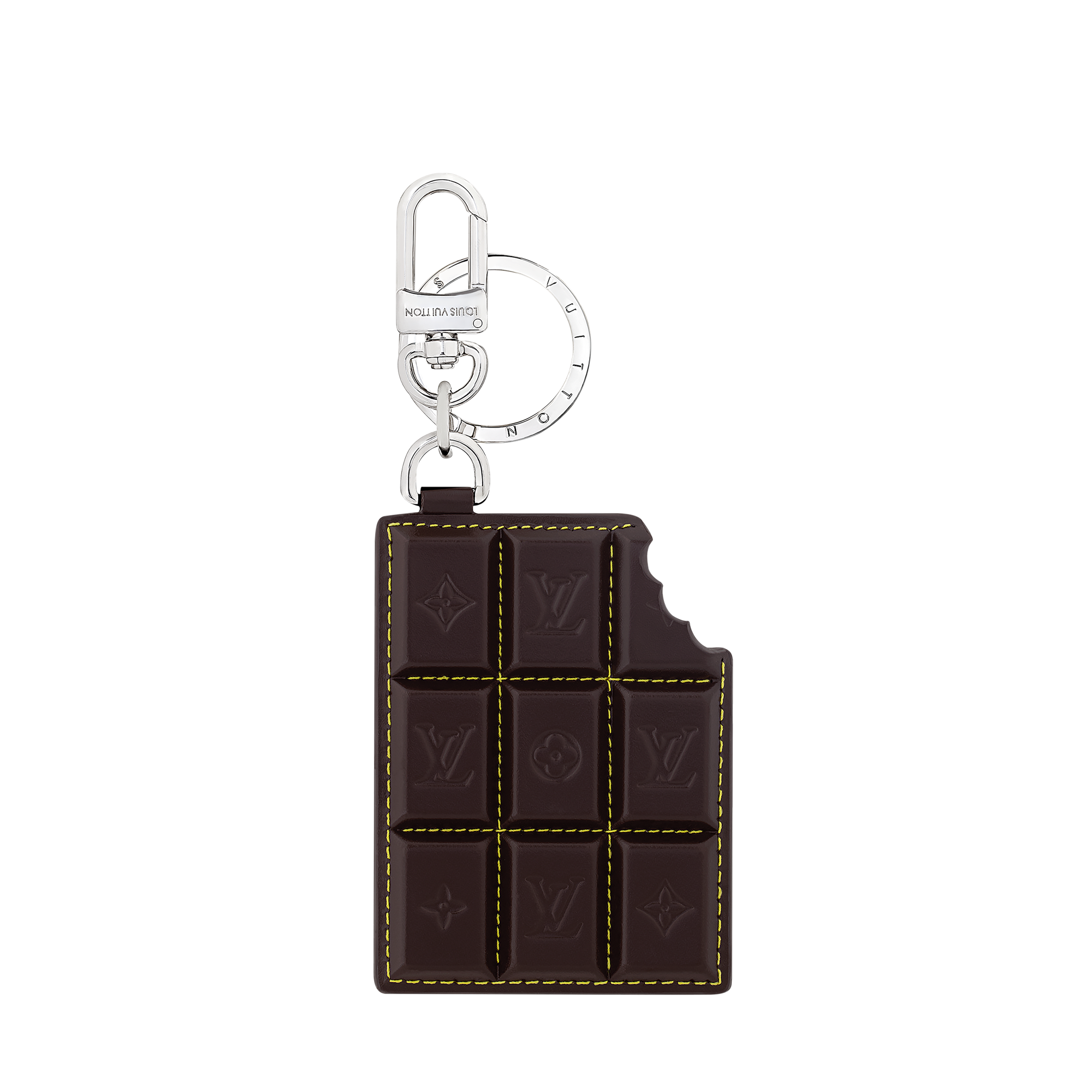 ชาร์มห้อยกระเป๋าและพวงกุญแจรุ่น LV Chocolate Bar . in ผู้ชาย