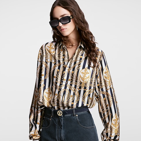 เข็มขัดรุ่น LV Circle Nautical ขนาด 20 มม. ใส่ได้ทั้งสองด้าน Monogram in ผู้หญิง's แอคเซสเซอรี่ เข็มขัดสำหรับผู้หญิง collections by Louis Vuitton (การย่อ/ขยายผลิตภัณฑ์)