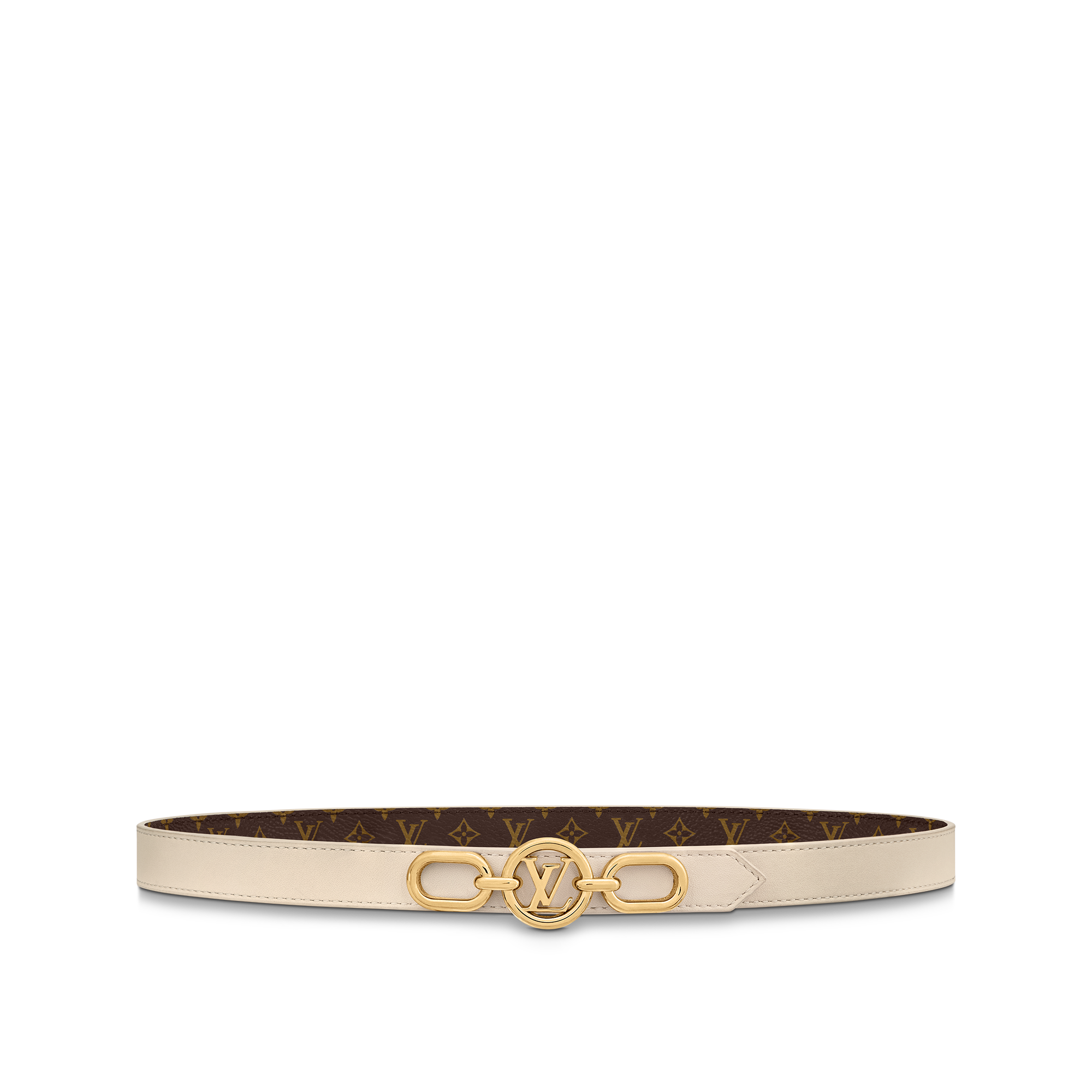 เข็มขัดรุ่น LV Circle Prime ขนาด 20 มม. ใส่ได้ทั้งสองด้าน Monogram in ผู้หญิง