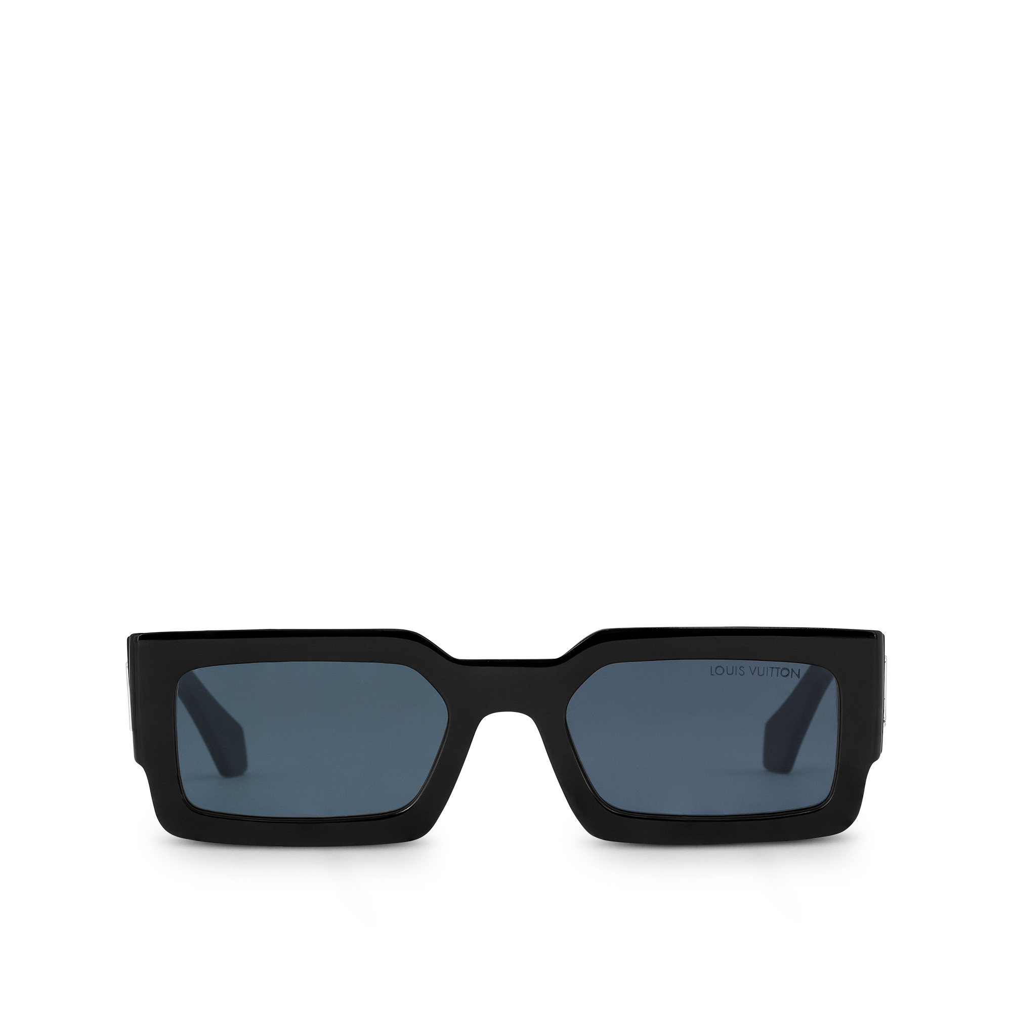 แว่นตากันแดดทรงสี่เหลี่ยมผืนผ้ารุ่น LV Clash . in ผู้ชาย