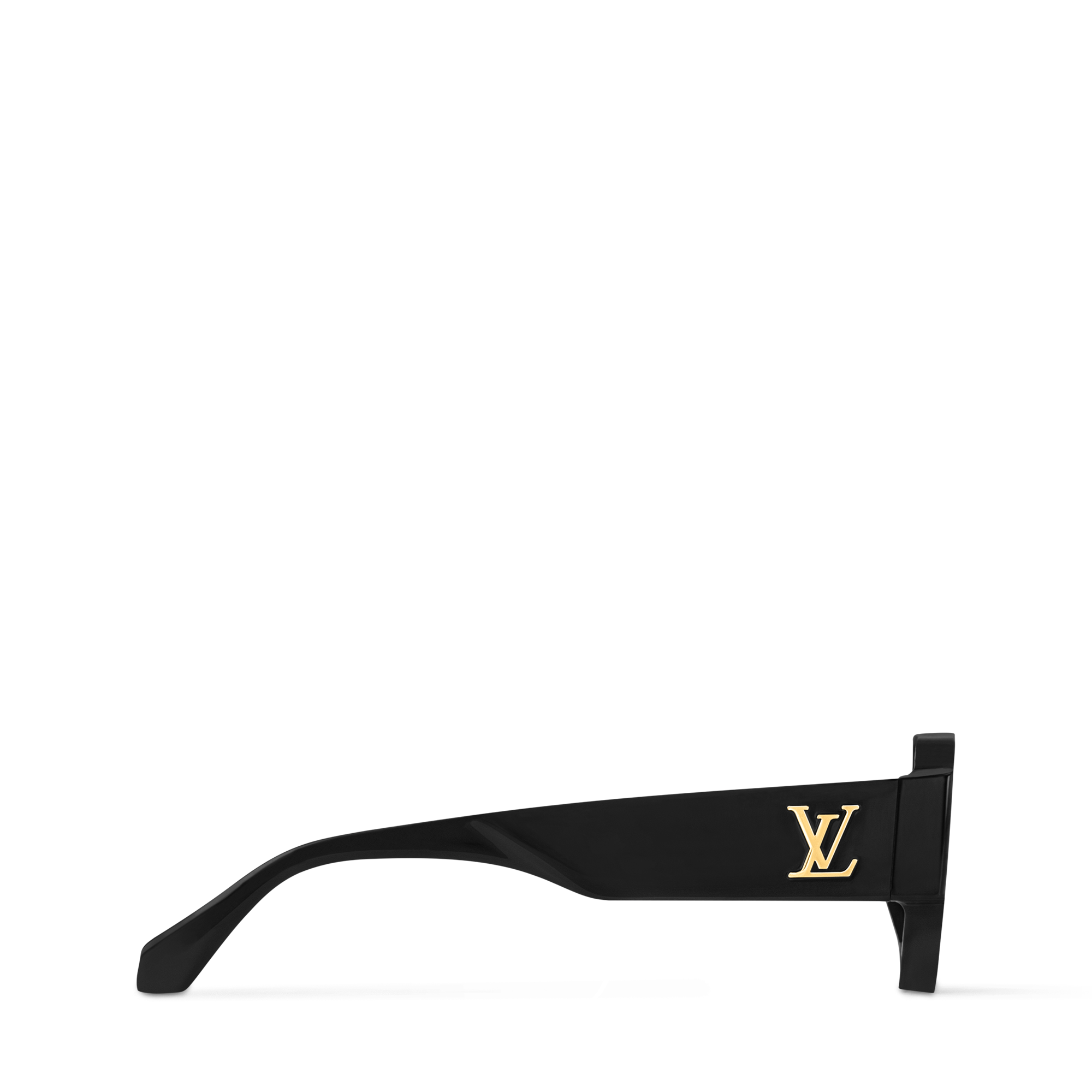 แว่นตากันแดดทรงสี่เหลี่ยมขอบมนรุ่น LV Clash . in ผู้ชาย