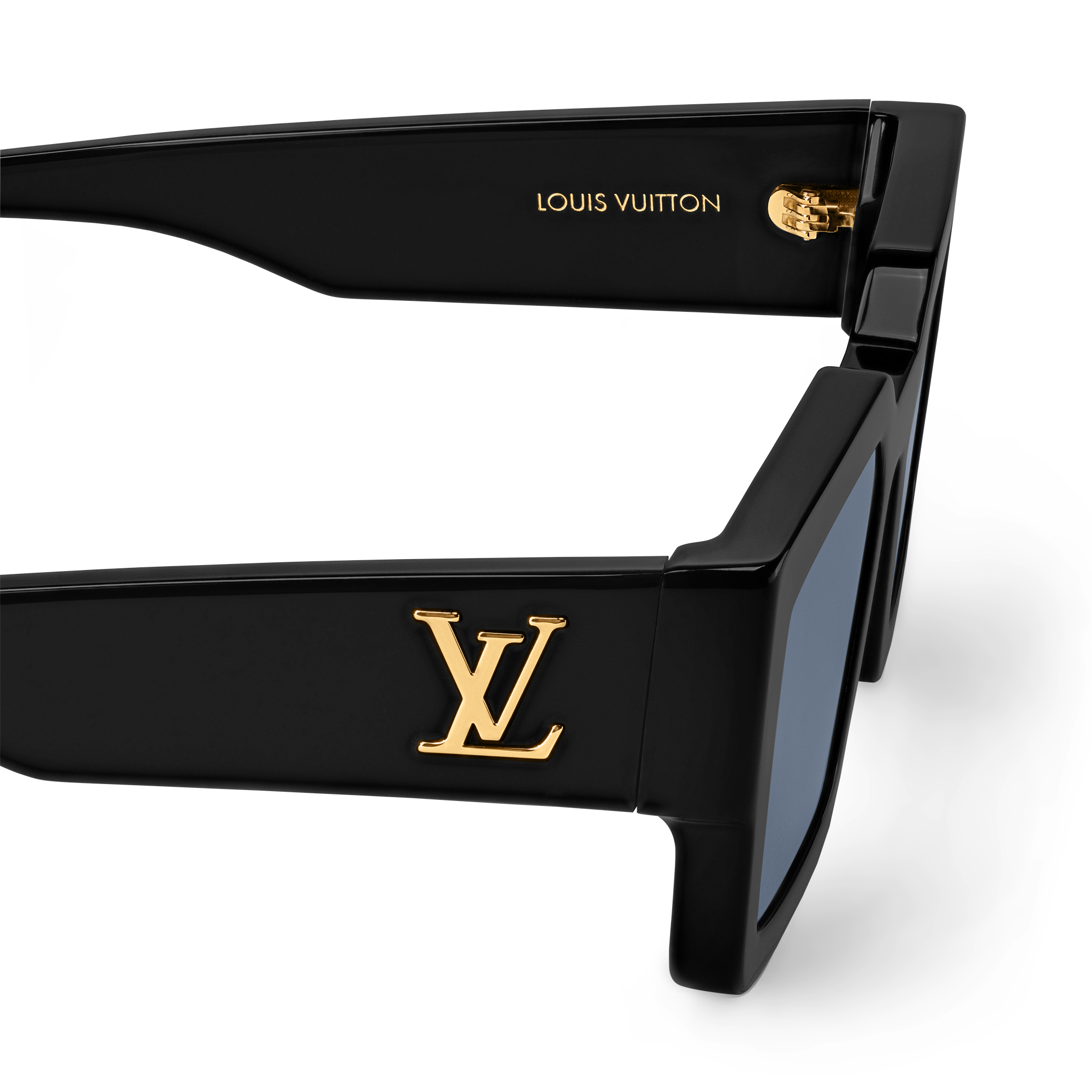 แว่นตากันแดดทรงสี่เหลี่ยมรุ่น LV Clash . in ผู้ชาย
