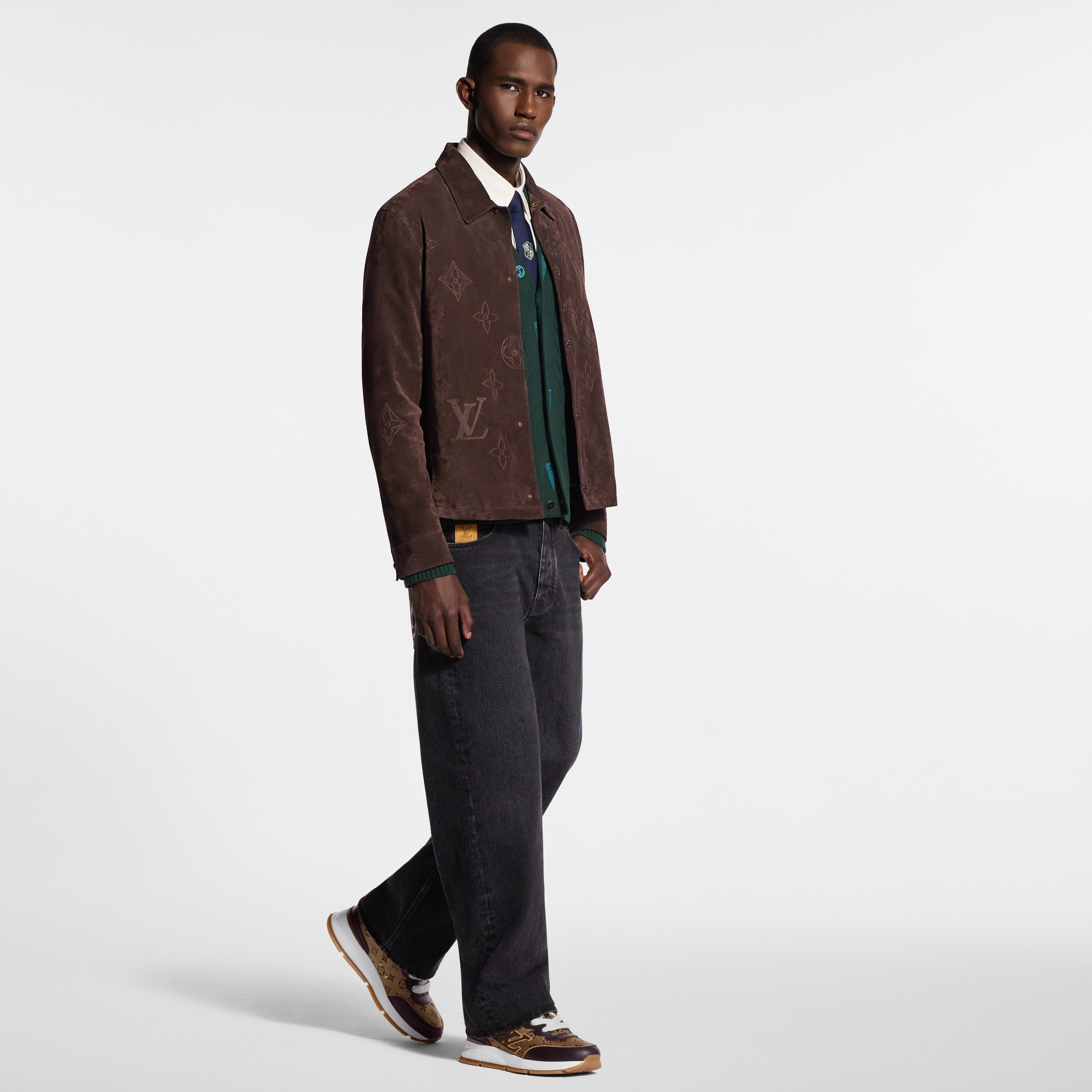 รองเท้าผ้าใบรุ่น LV Classic  in ผู้ชาย